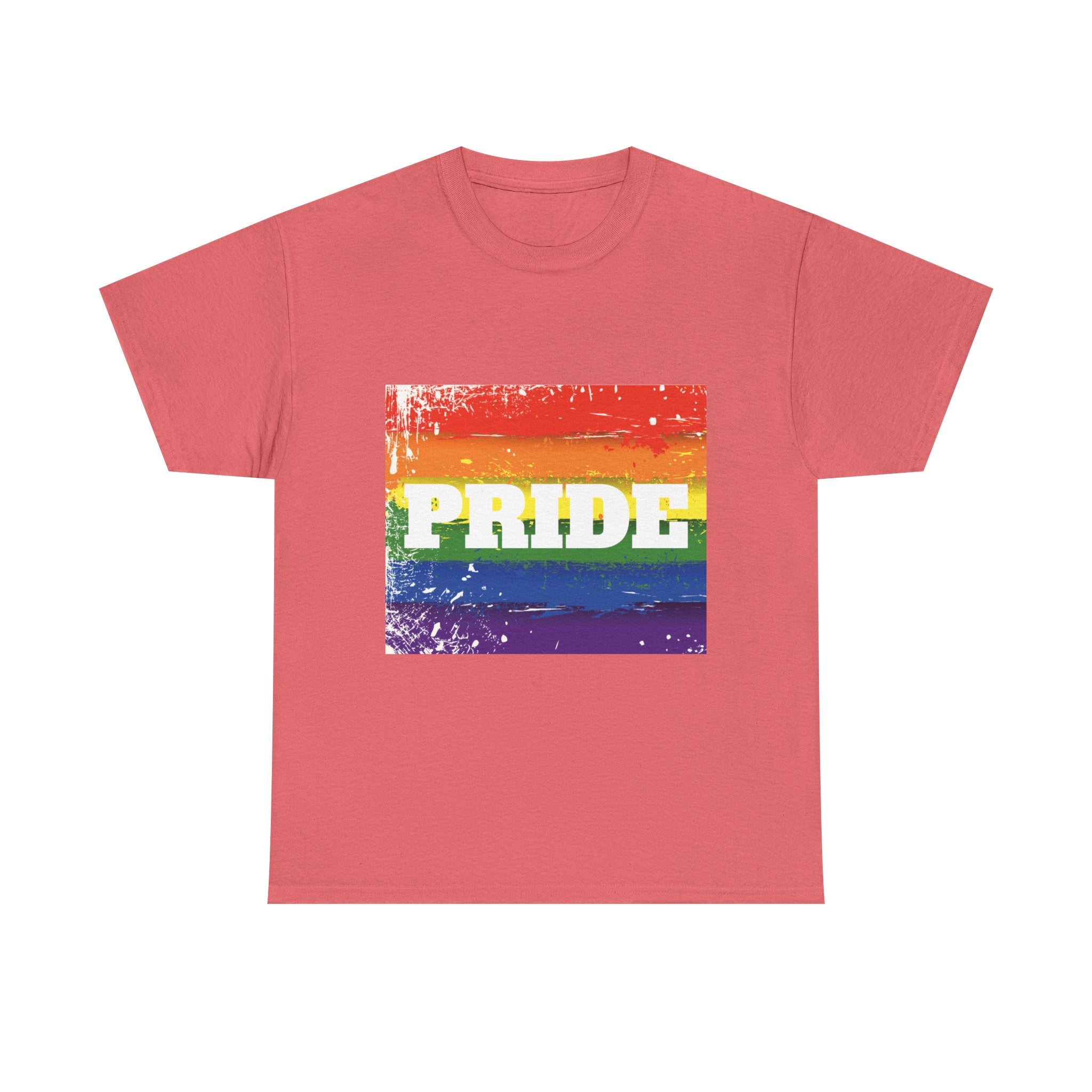Pride Rainbow Unisex Heavy Cotton T-Shirt