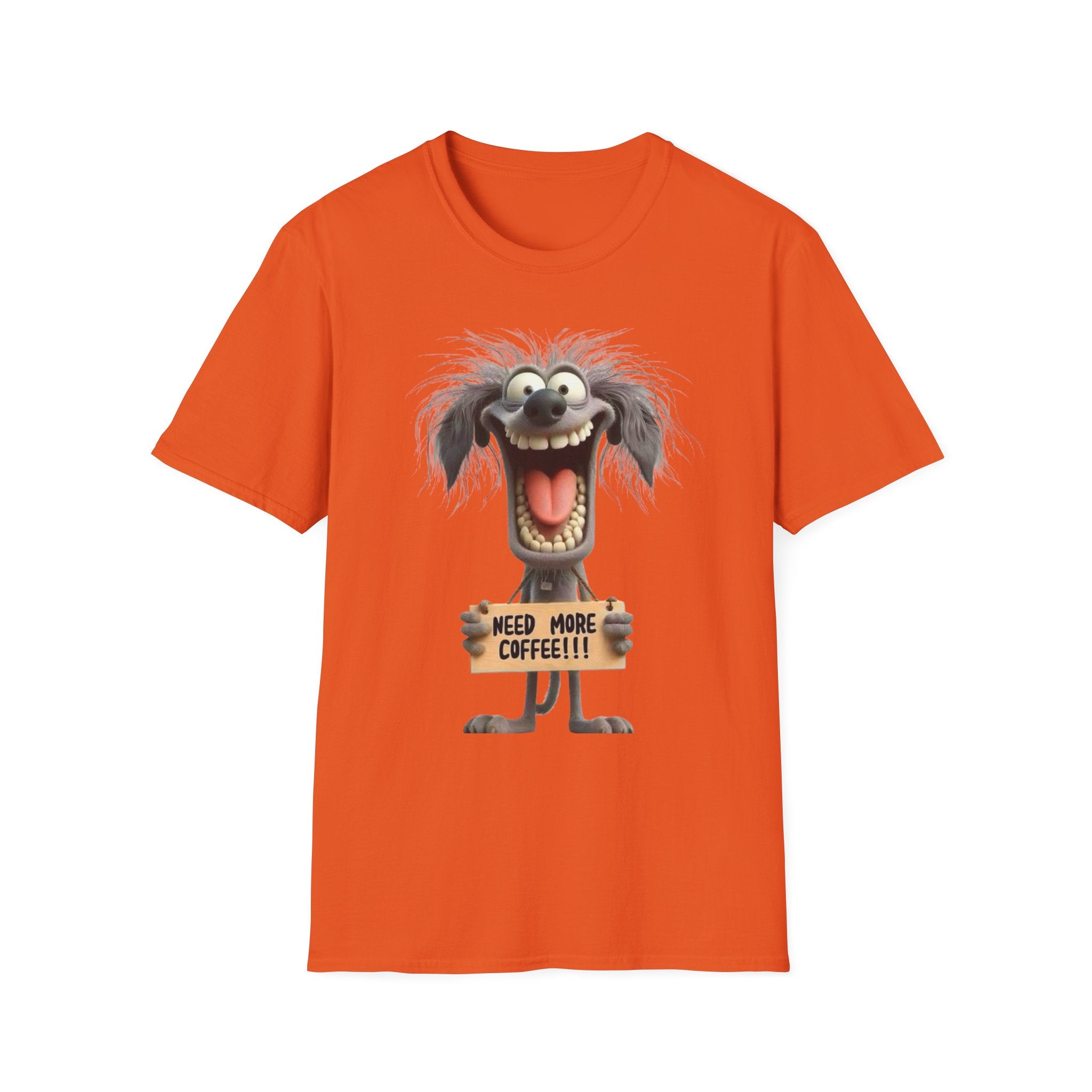 Need More Coffee Unisex Softstyle T-Shirt