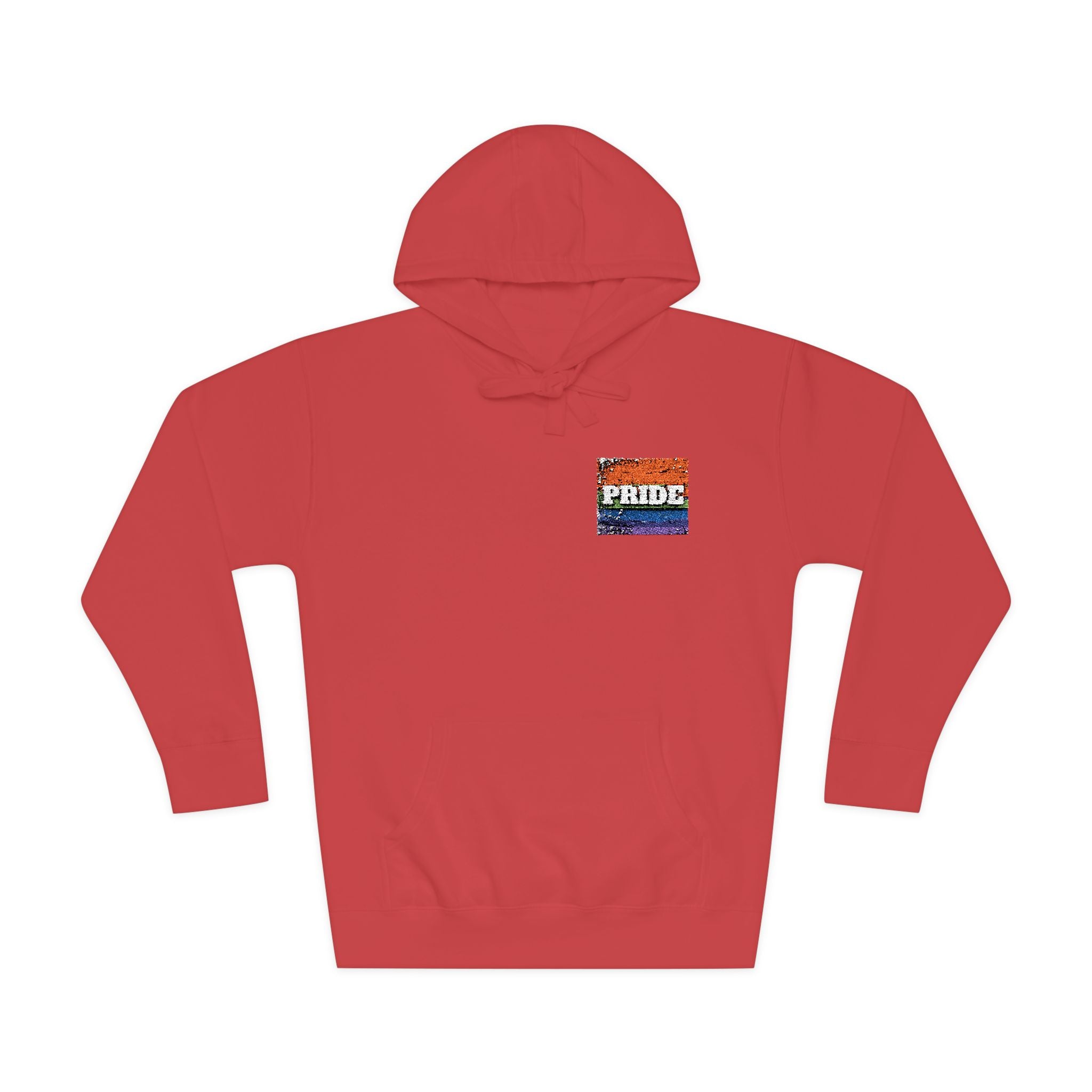 Pride Rainbow Unisex Fleece Hoodie