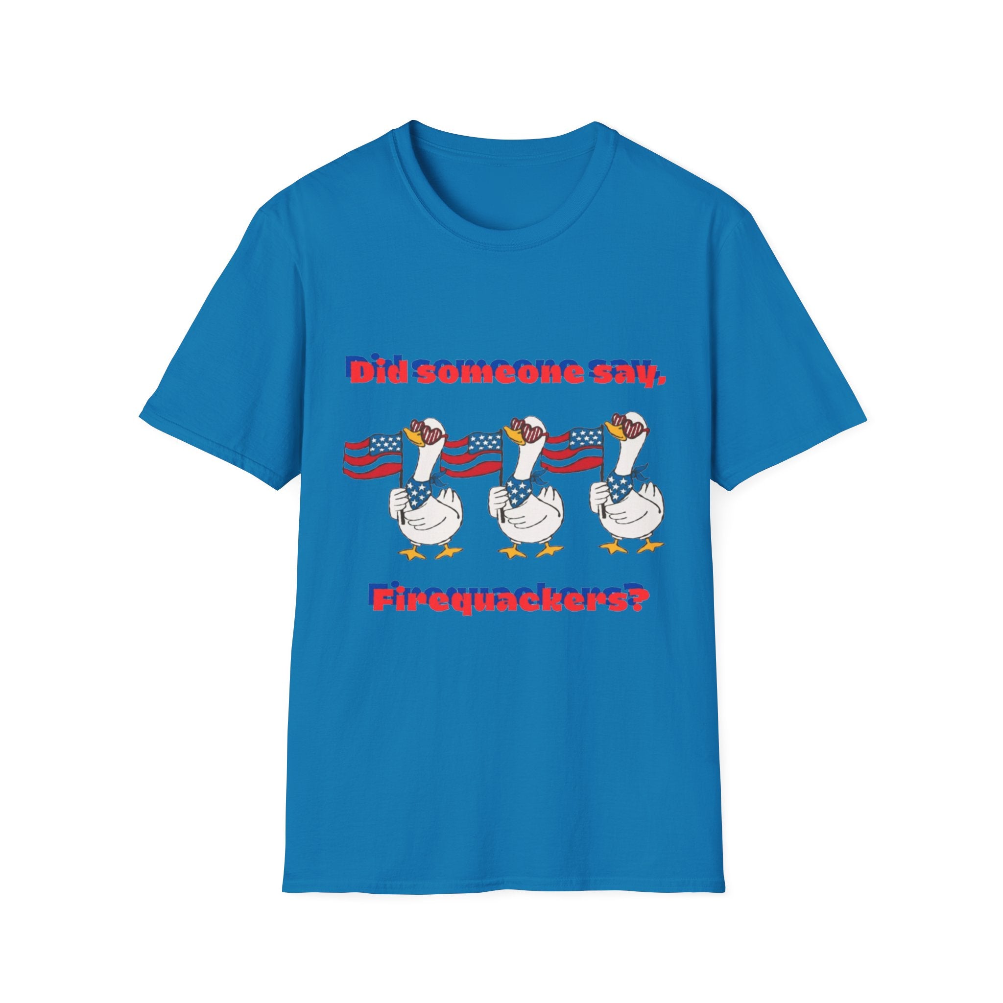 Firequackers Unisex Softstyle T-Shirt