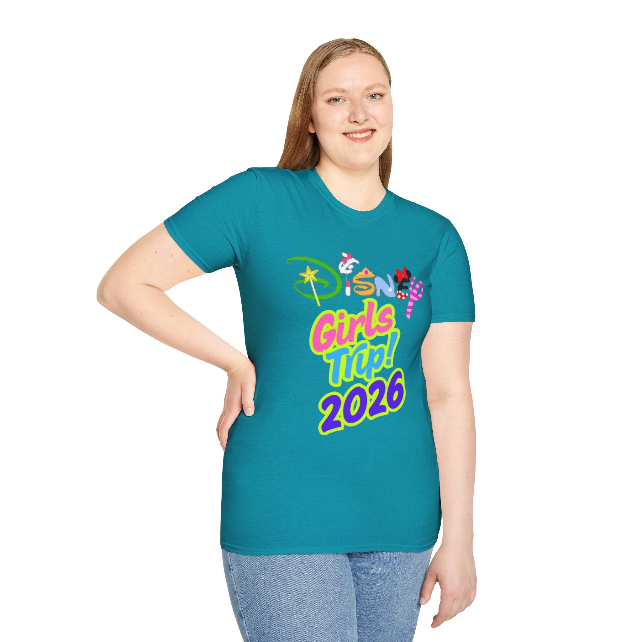 Disney Girls Trip 2026 Unisex Softstyle T-Shirt