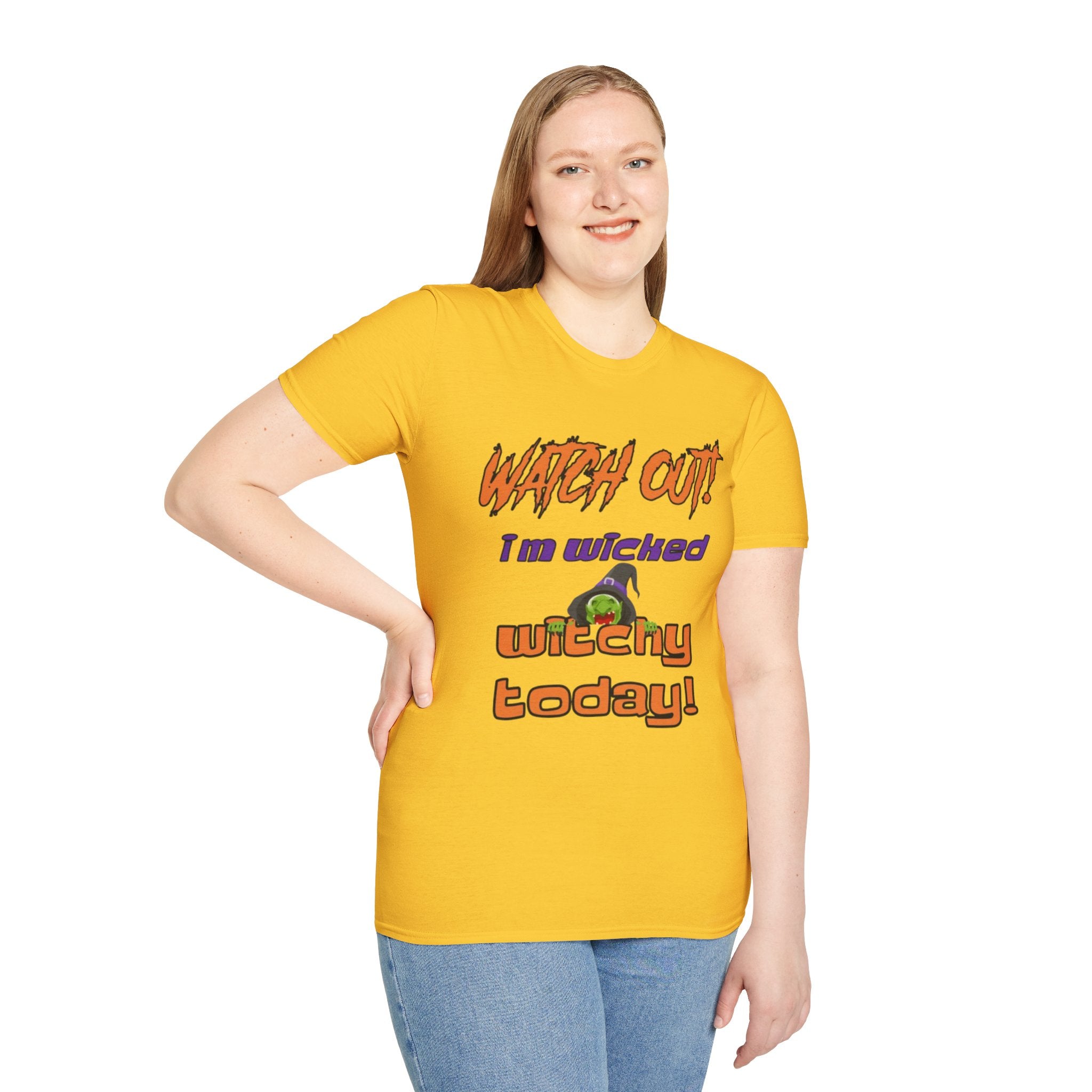 Watch Out I'm Wicked Witchy Today Unisex Softstyle T-Shirt