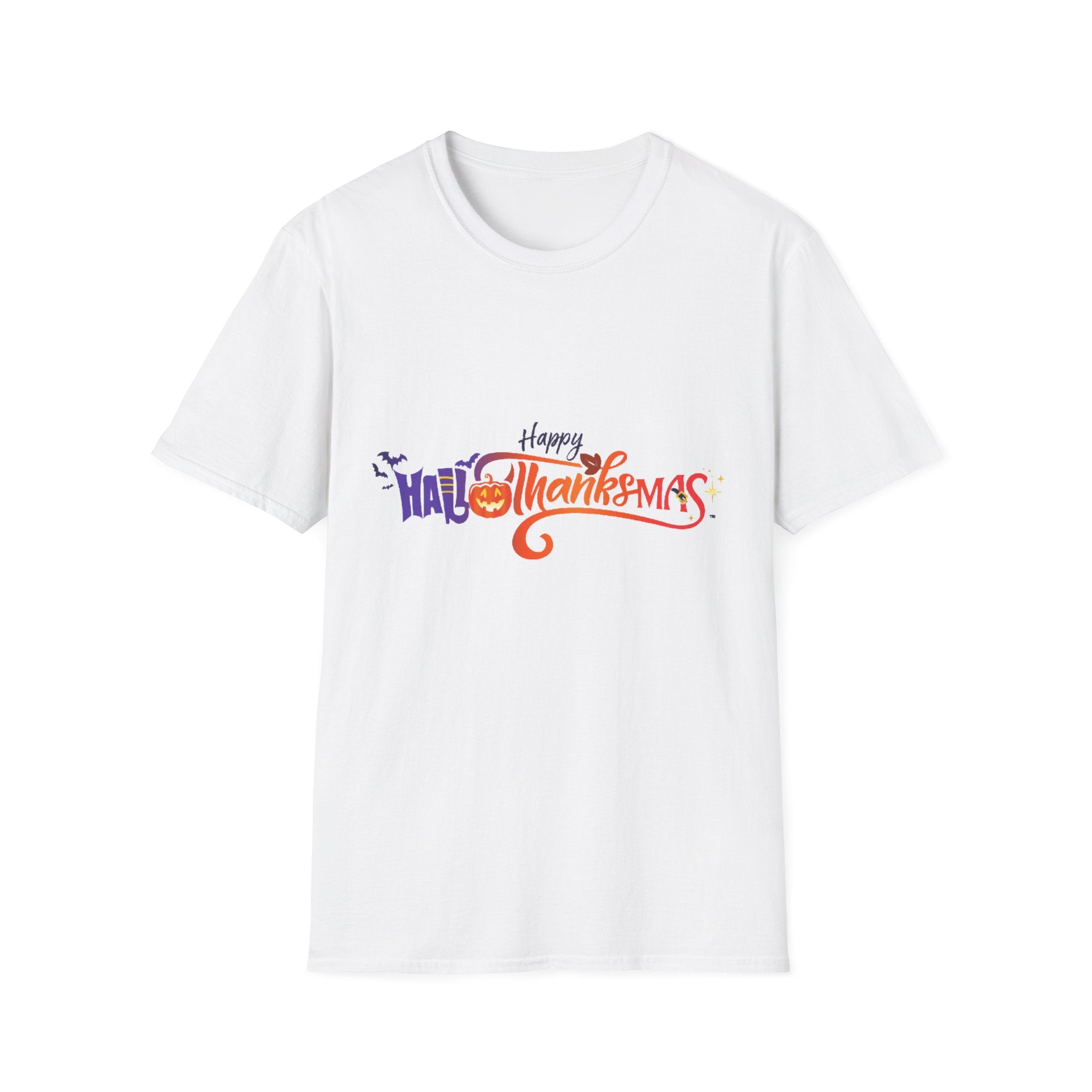 Happy Hallothanksmas Unisex Softstyle T-Shirt