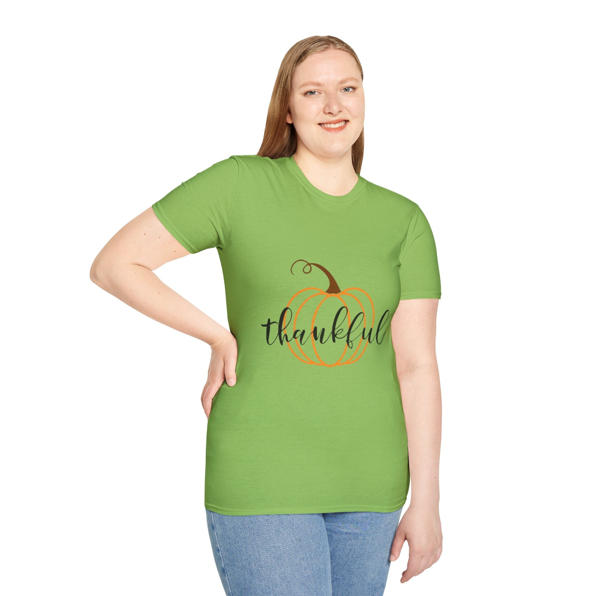 Thankful Pumpkin Unisex Softstyle T-Shirt