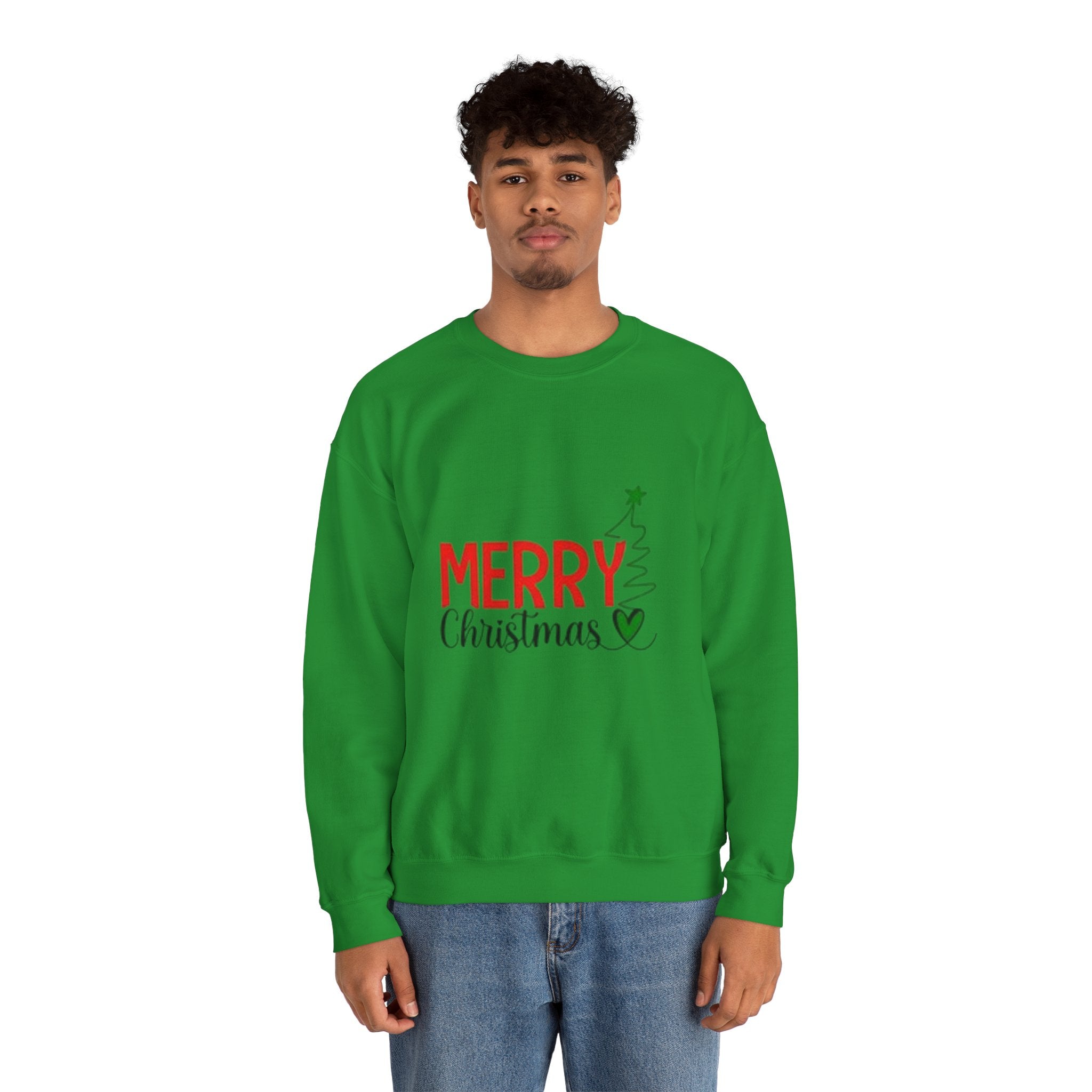 Merry Christmas Unisex Heavy Blend™ Crewneck Sweatshirt