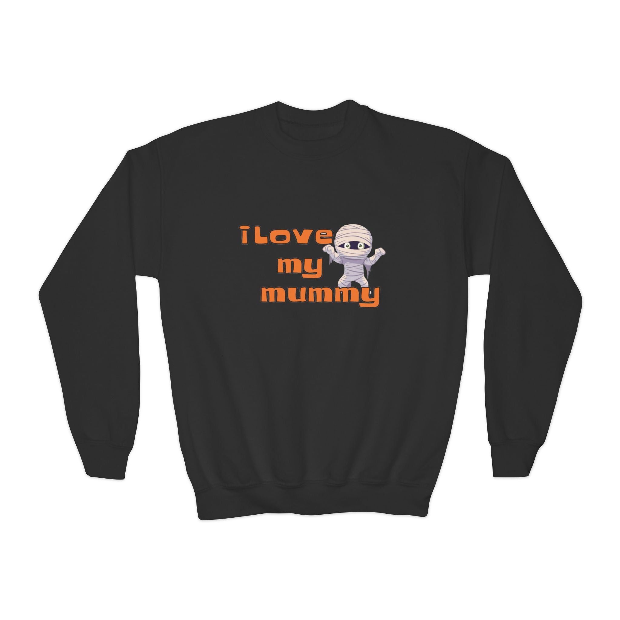 I Love My Mummy Youth Crewneck Sweatshirt