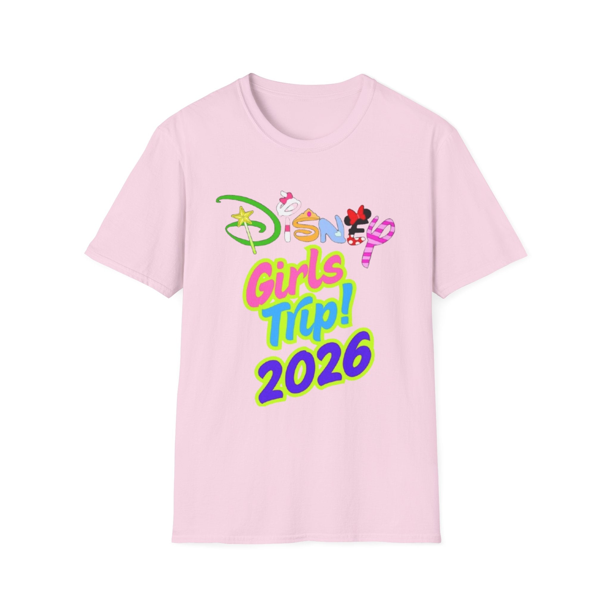 Disney Girls Trip 2026 Unisex Softstyle T-Shirt