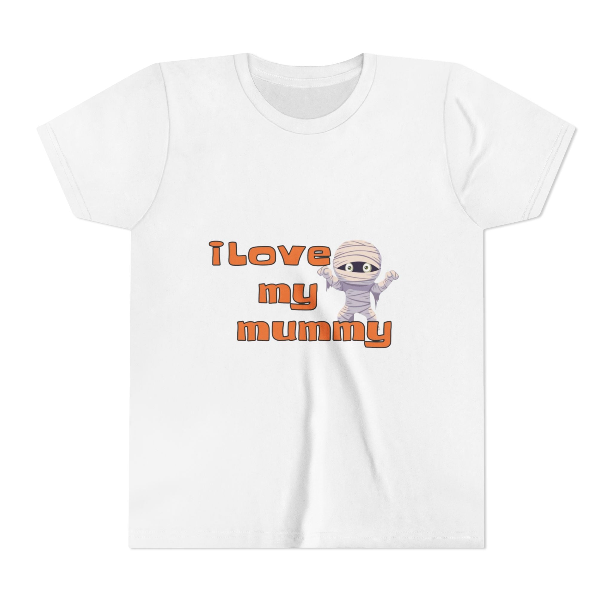 I Love My Mummy Youth Short Sleeve T-Shirt
