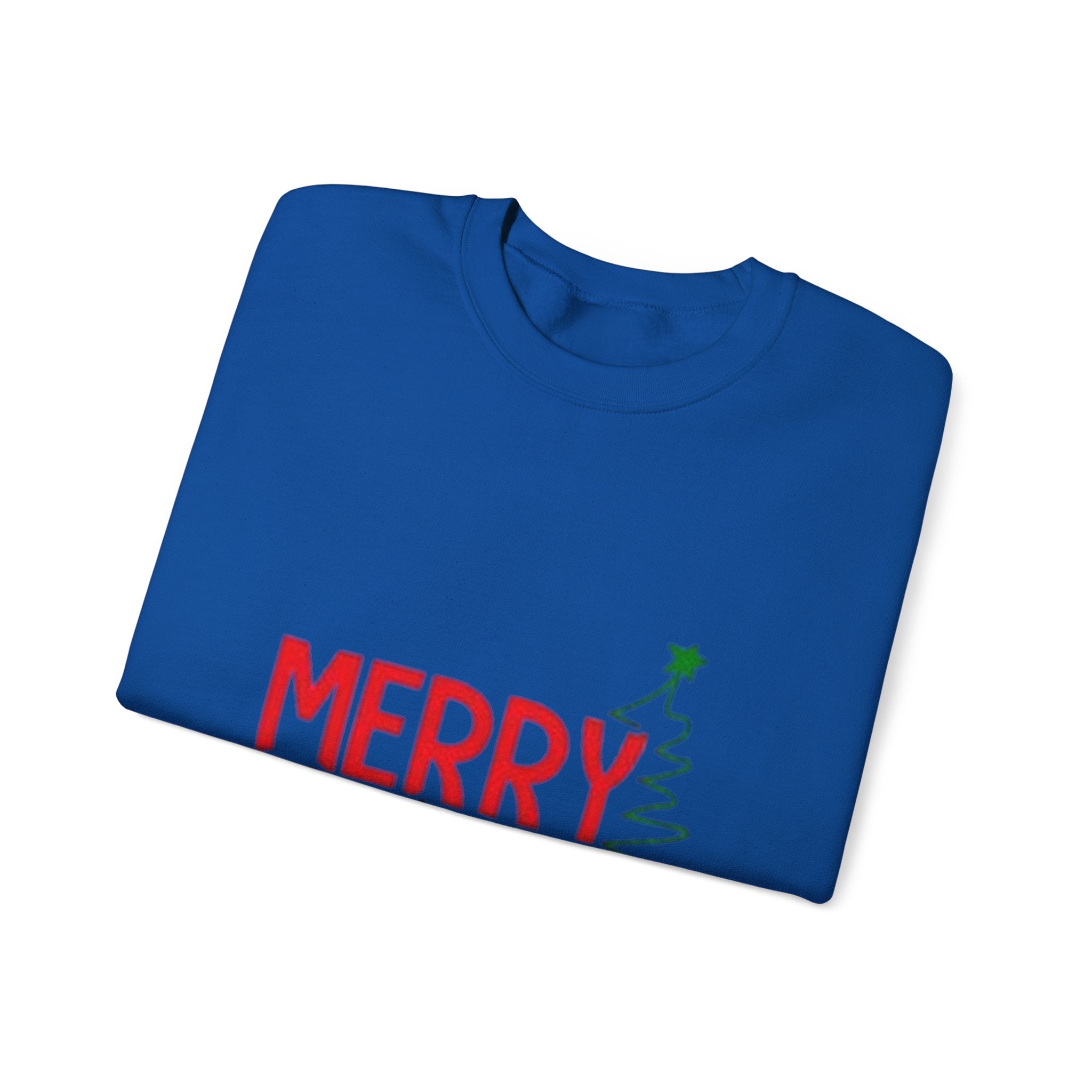 Merry Christmas Unisex Heavy Blend™ Crewneck Sweatshirt