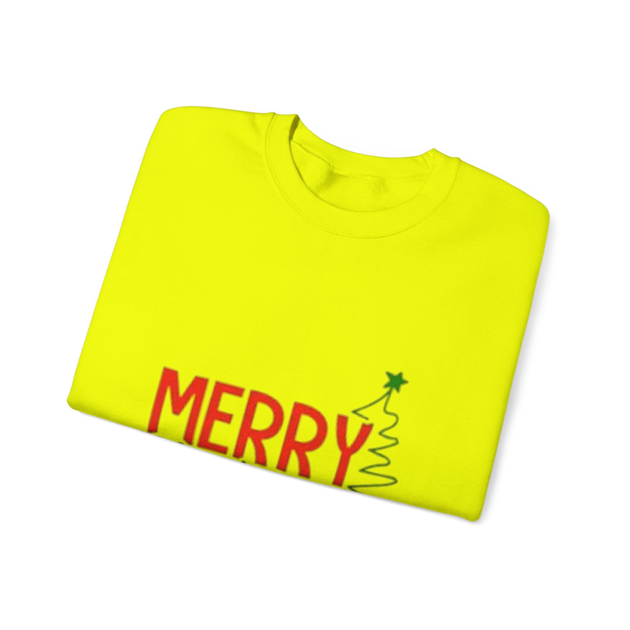 Merry Christmas Unisex Heavy Blend™ Crewneck Sweatshirt