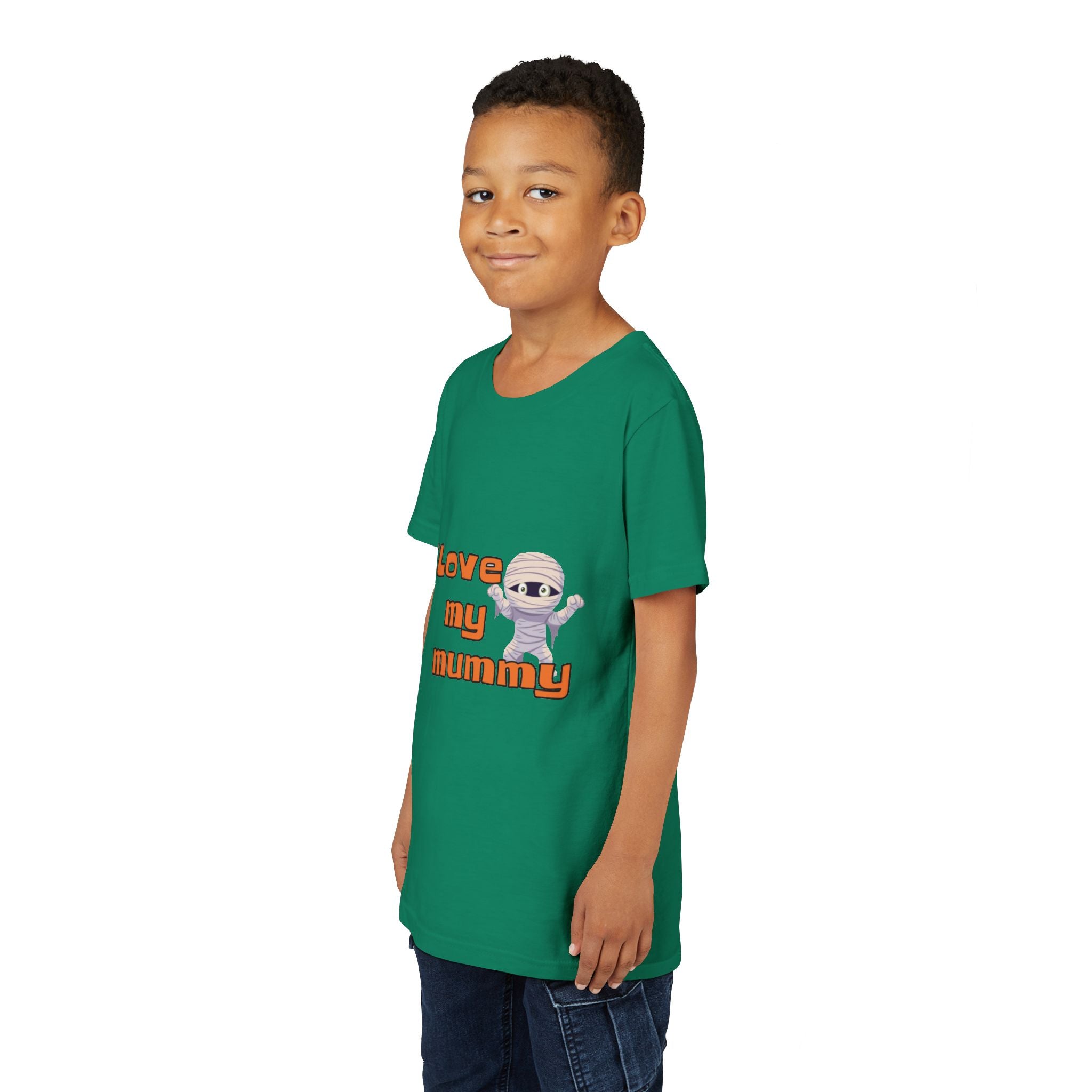 I Love My Mummy Youth Short Sleeve T-Shirt