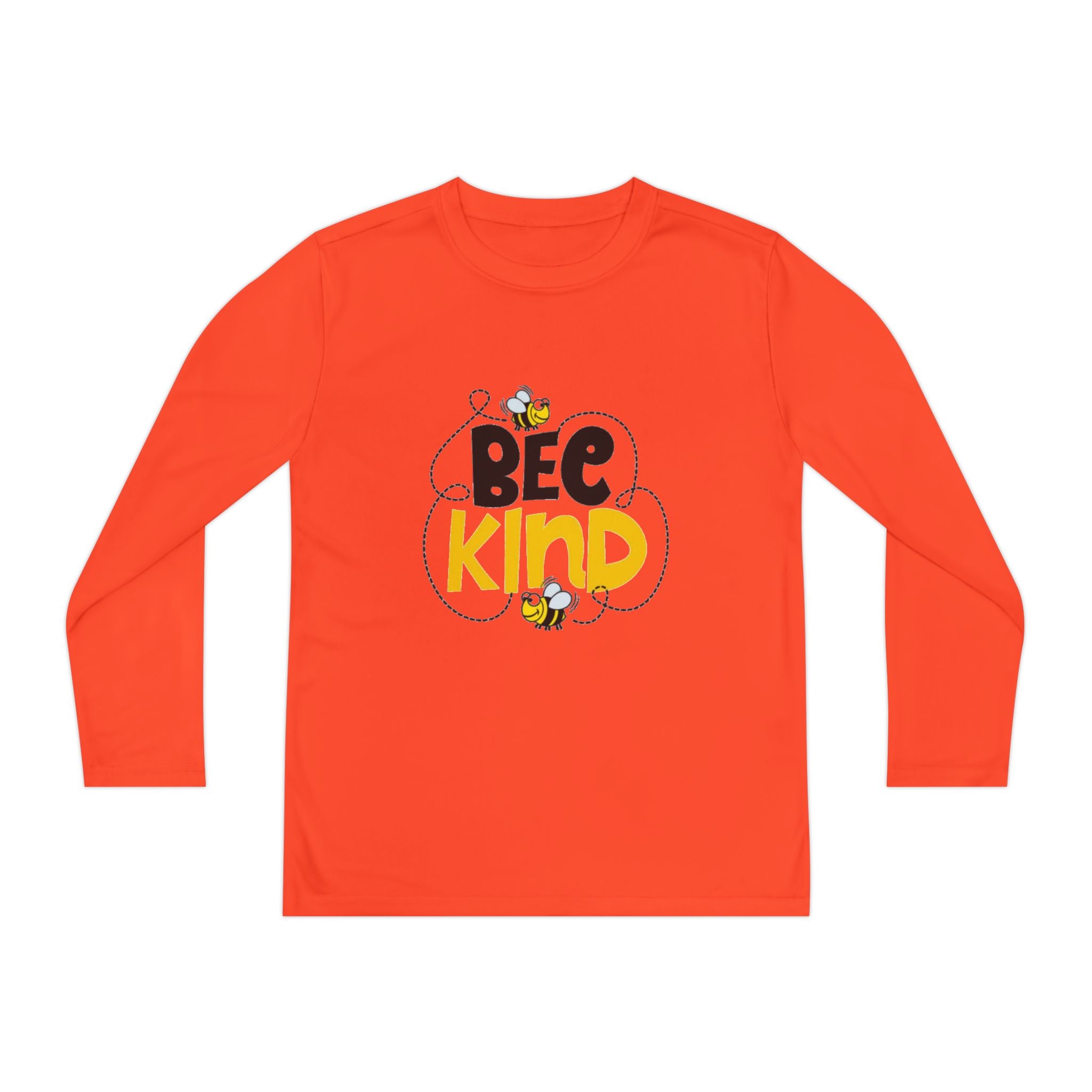 Bee Kind Youth Long Sleeve Competitor T-Shirt