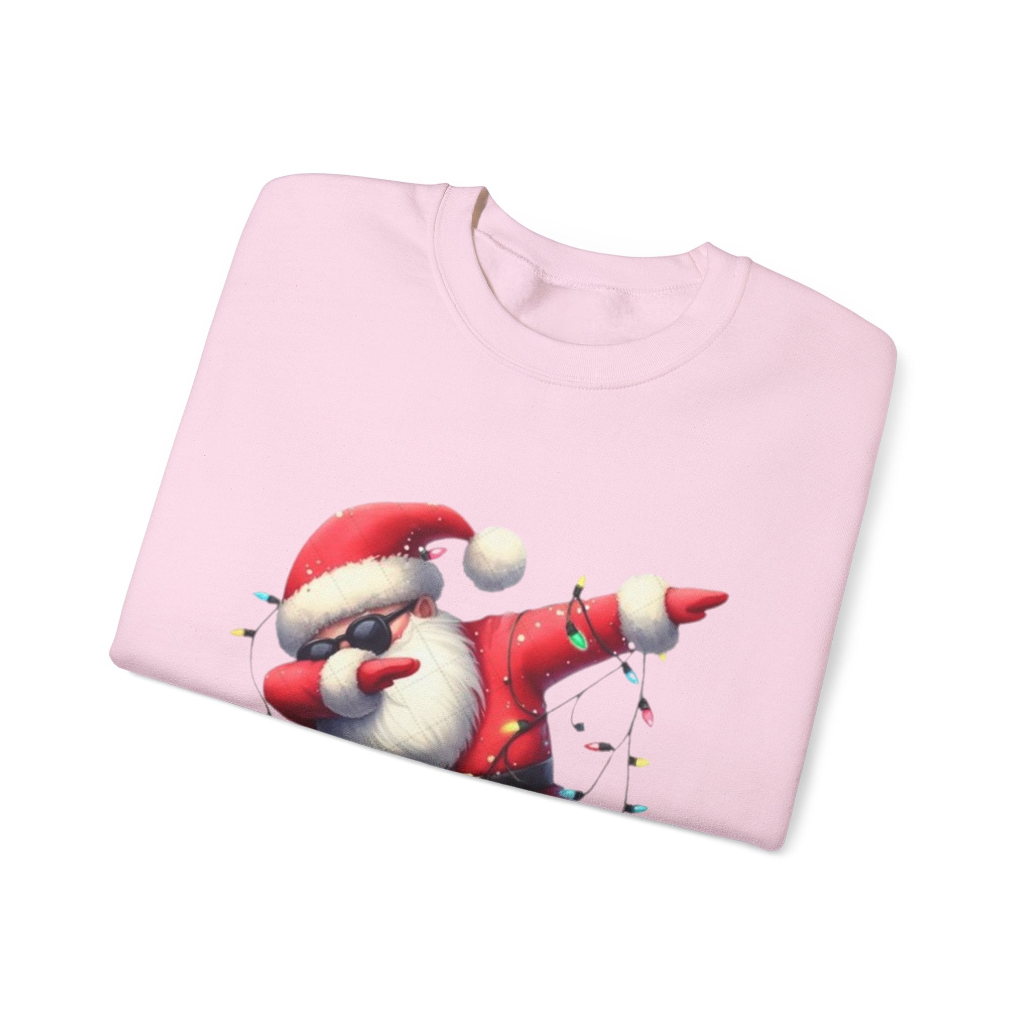 Santa Dabbing Unisex Heavy Blend™ Crewneck Sweatshirt