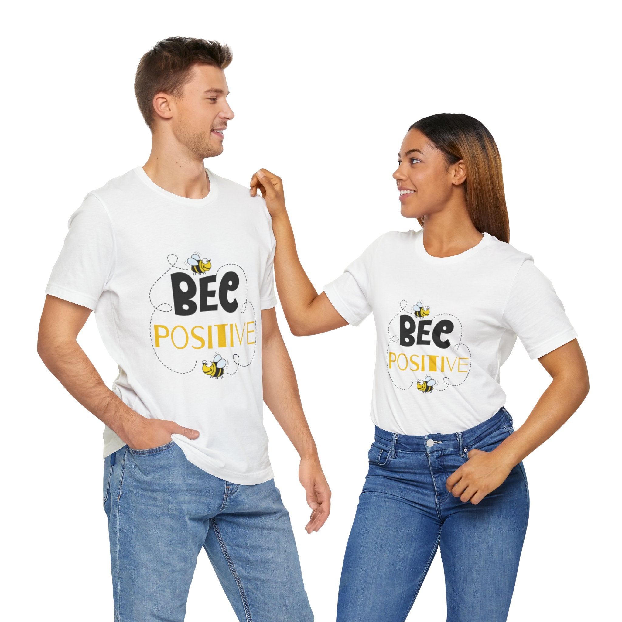 Bee Positive Unisex Jersey Short Sleeve T-Shirt