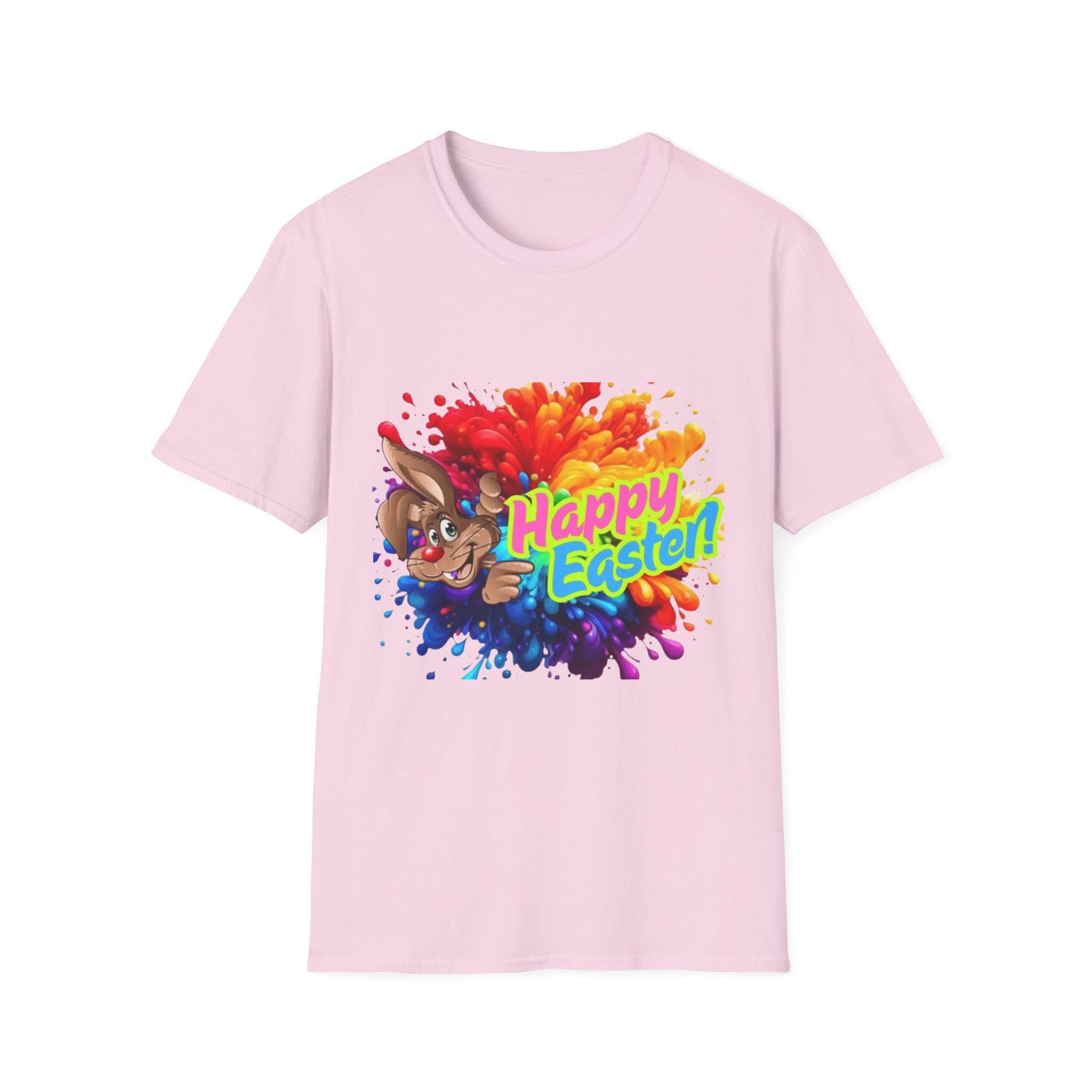 Happy Easter Bunny Unisex Softstyle T-Shirt