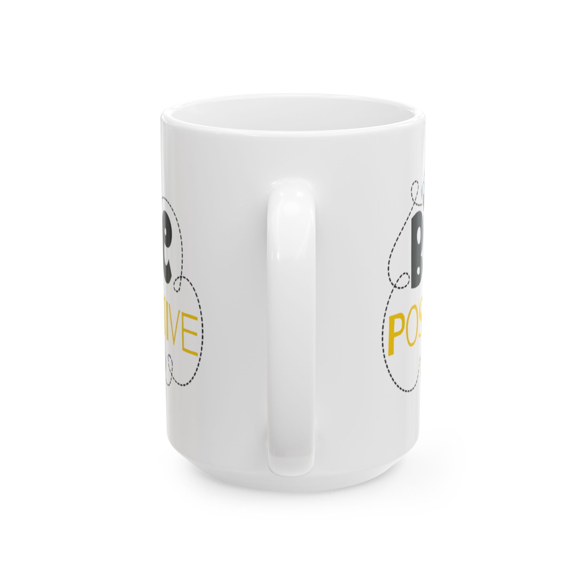 Bee Positive Ceramic Mug