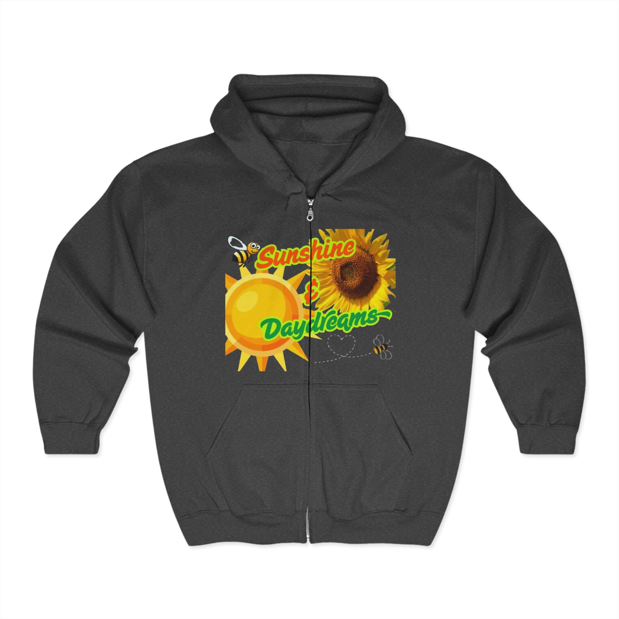 Sunshine & Daydreams Unisex Heavy Blend™ Full Zip Hooded Sweatshirt