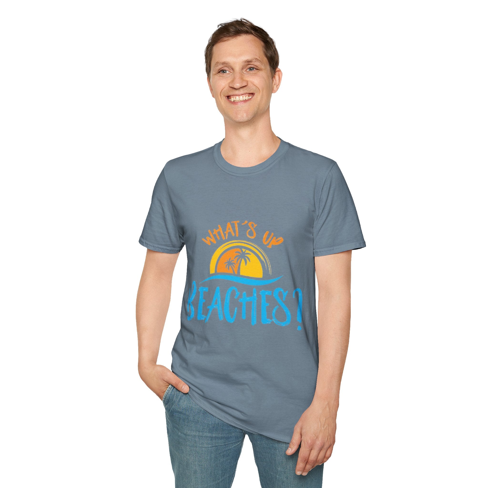 What's Up Beaches? Unisex Softstyle T-Shirt