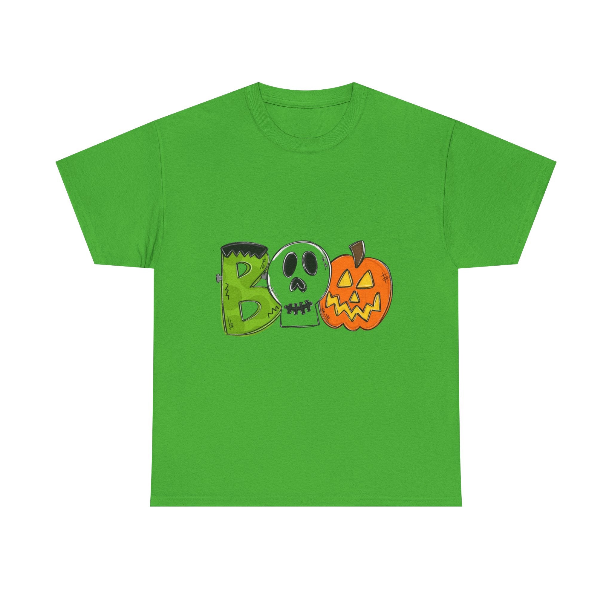 Halloween BOO Unisex Heavy Cotton T-Shirt
