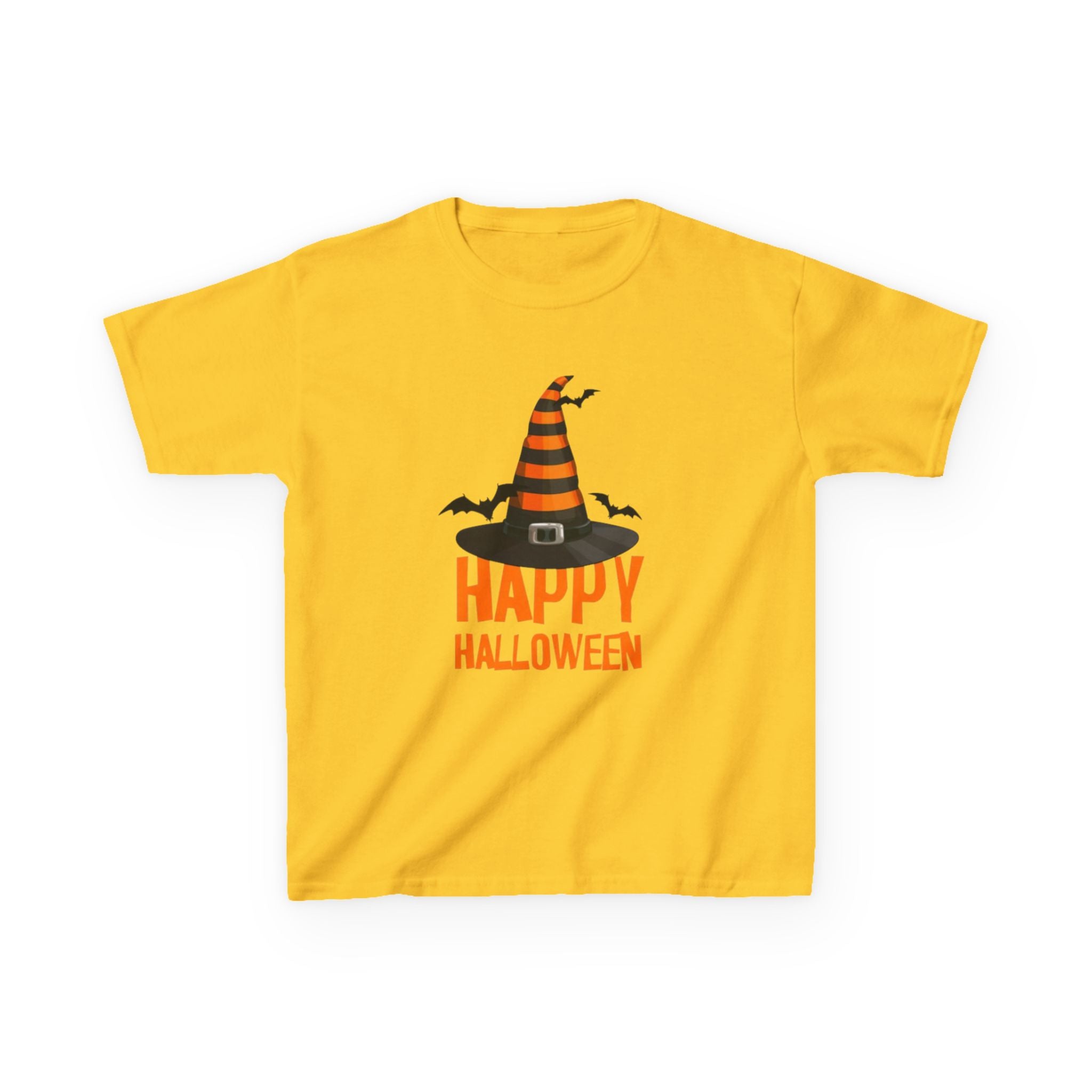 Happy Halloween Kids Heavy Cotton T-Shirt