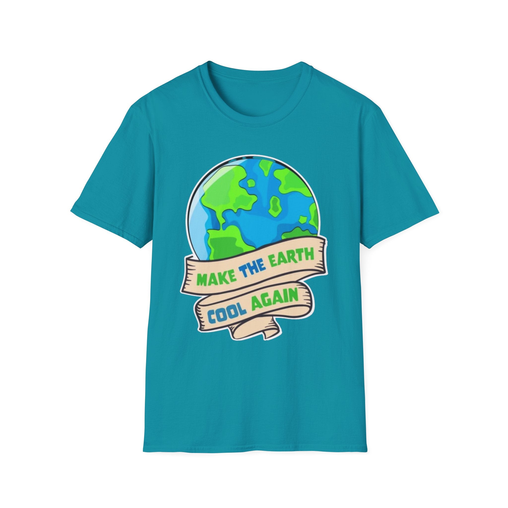 Make The Earth Cool Again Unisex Softstyle T-Shirt