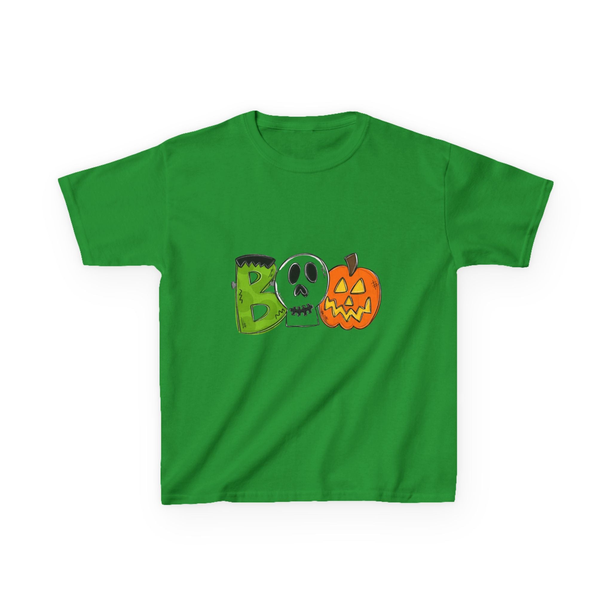 Halloween BOO Kids Short Sleeve T-Shirt
