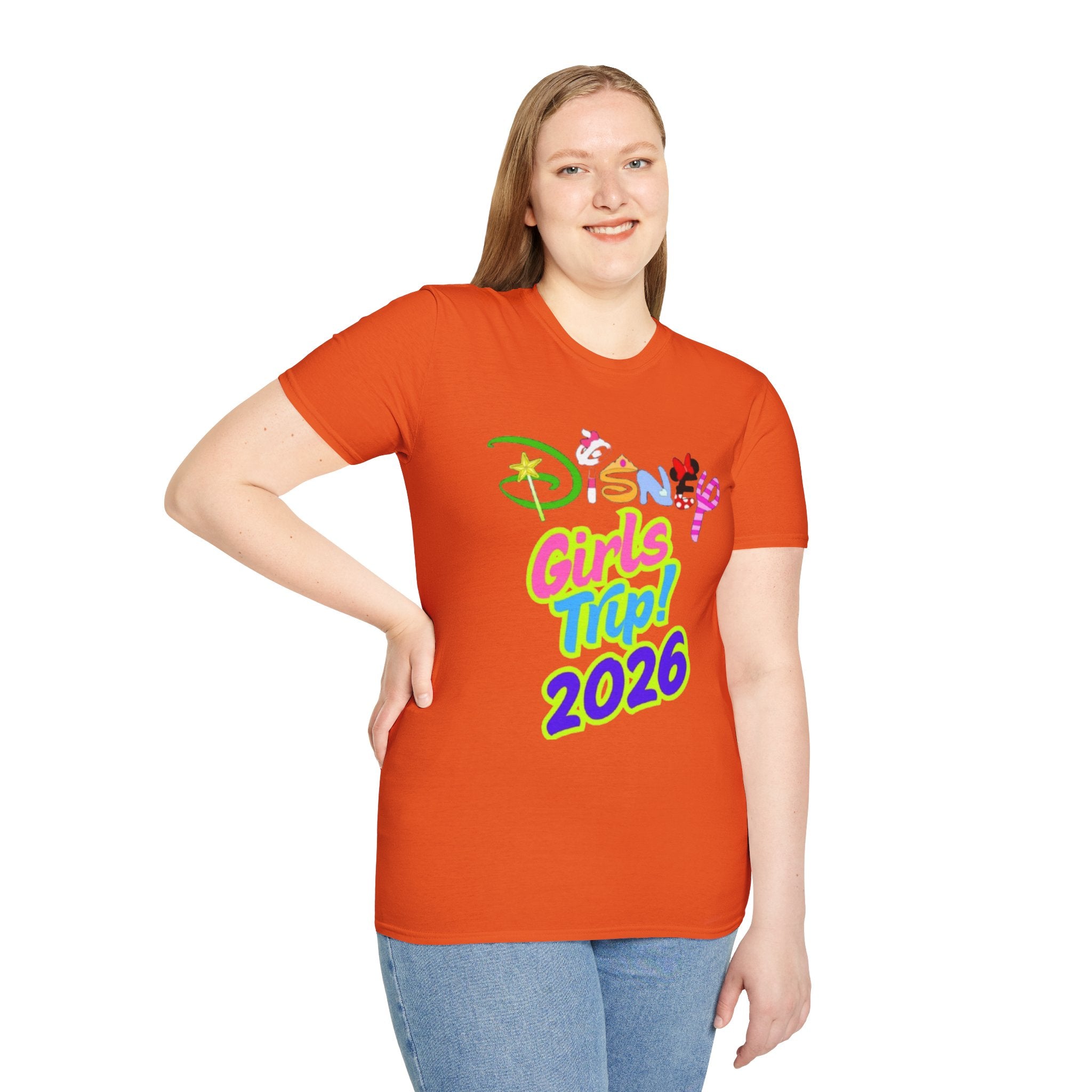 Disney Girls Trip 2026 Unisex Softstyle T-Shirt