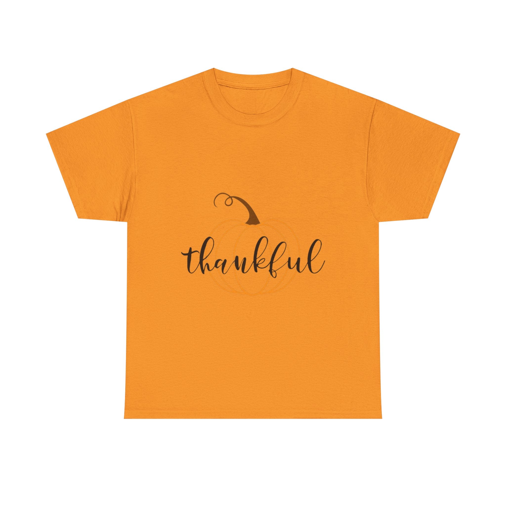 Thankful Pumpkin Unisex Heavy Cotton T-Shirt