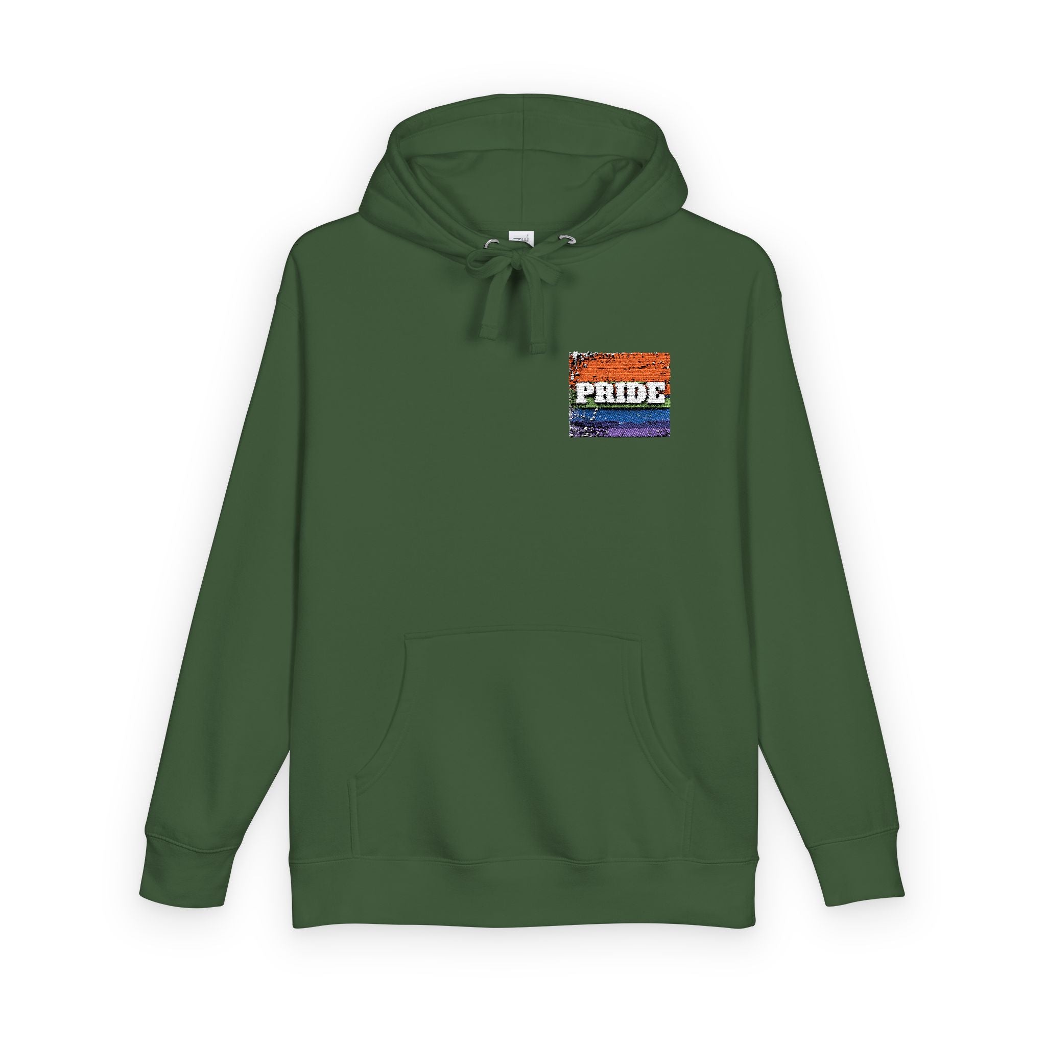 Pride Rainbow Unisex Fleece Hoodie
