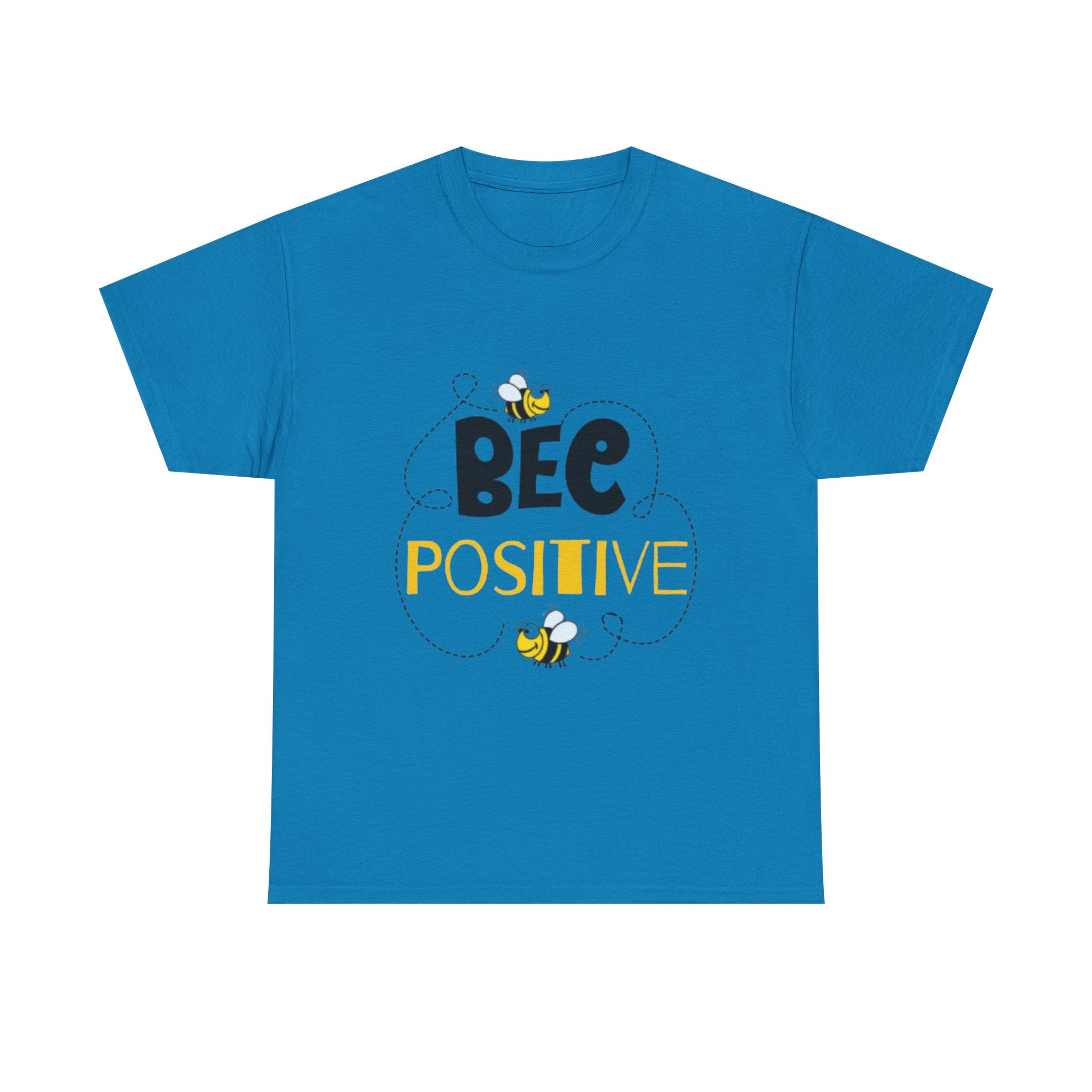 Bee Positive Unisex Heavy Cotton T-Shirt