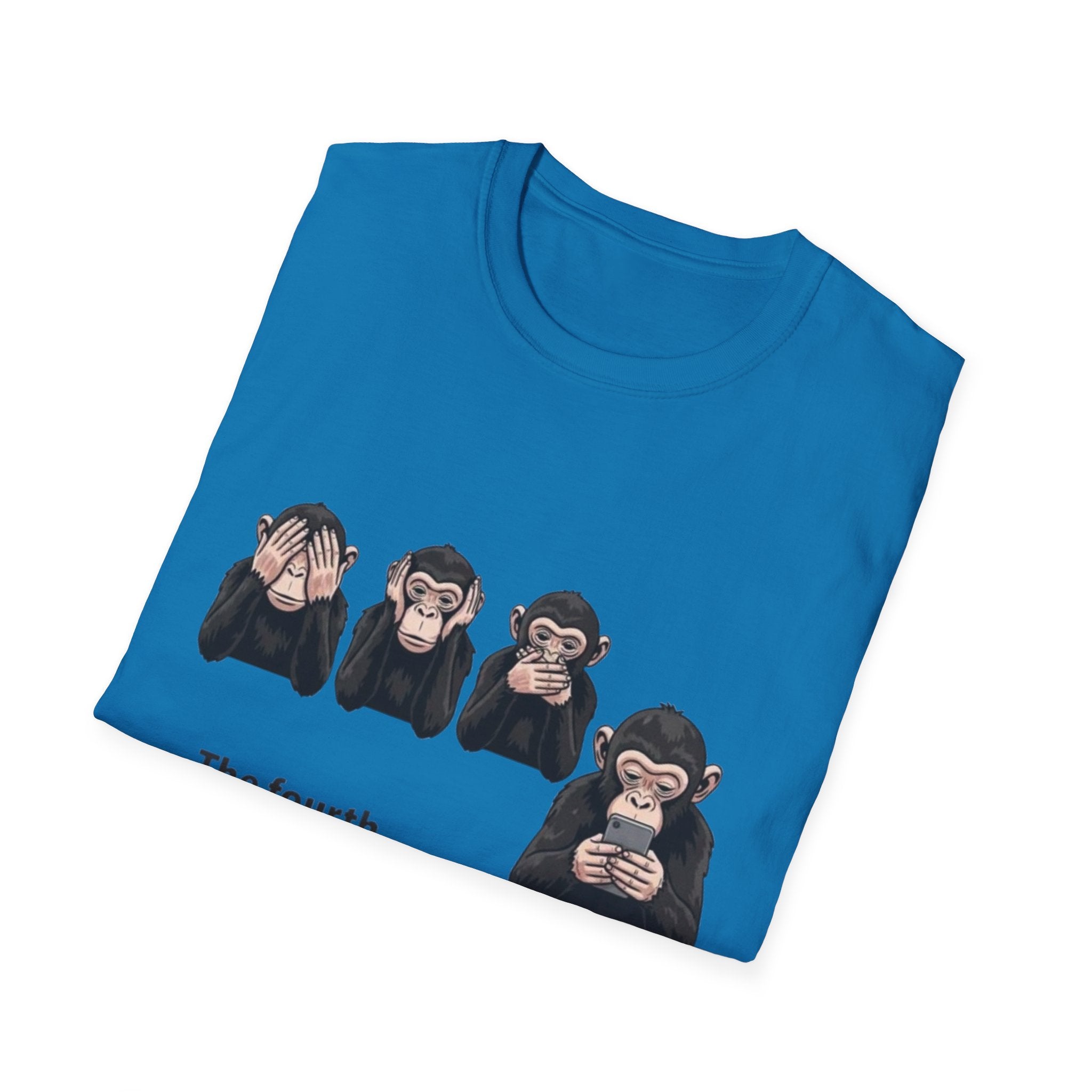 Four Monkeys Unisex Softstyle T-Shirt