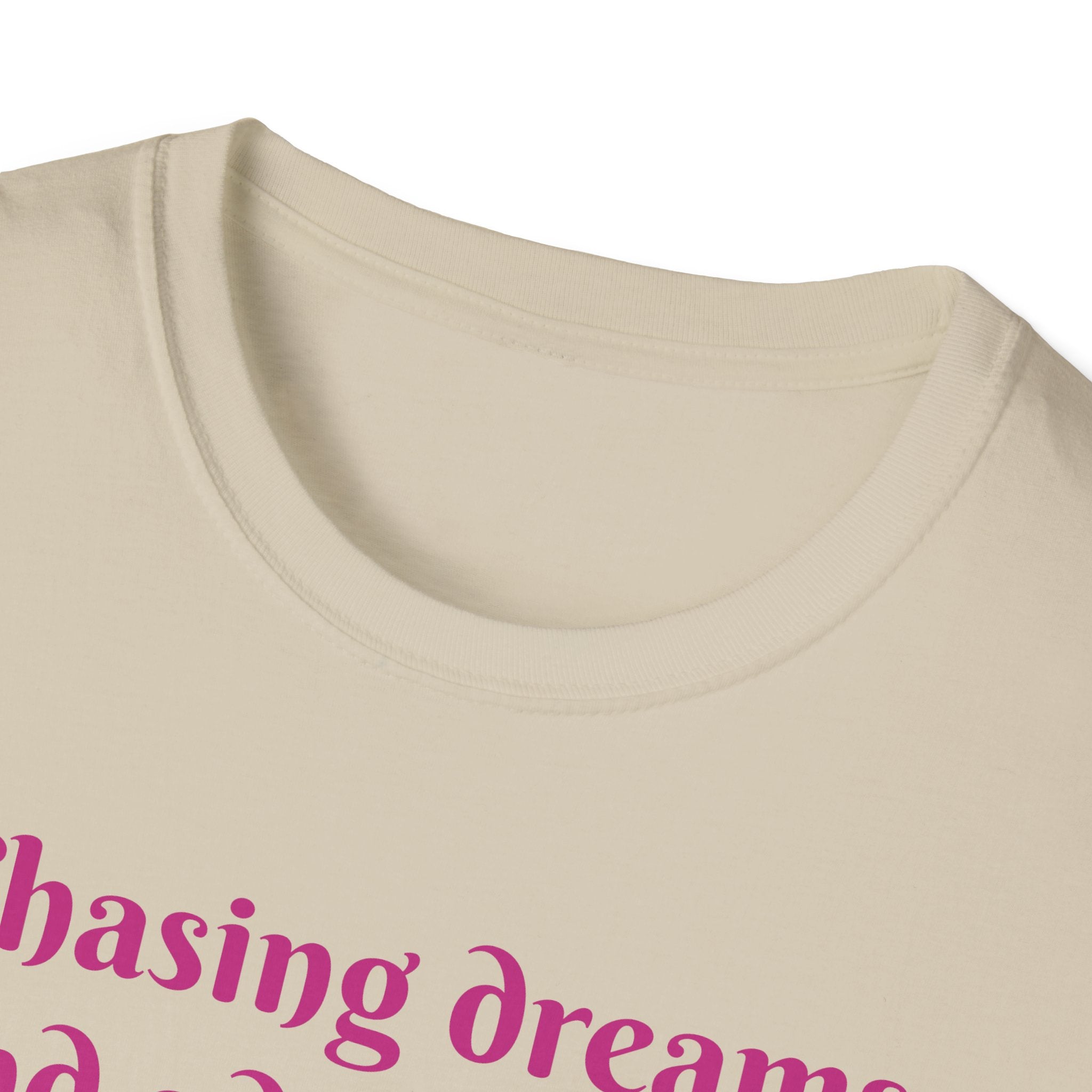 Chasing Dreams And Adventures, One Book At A Time! Unicorn Unisex Softstyle T-Shirt