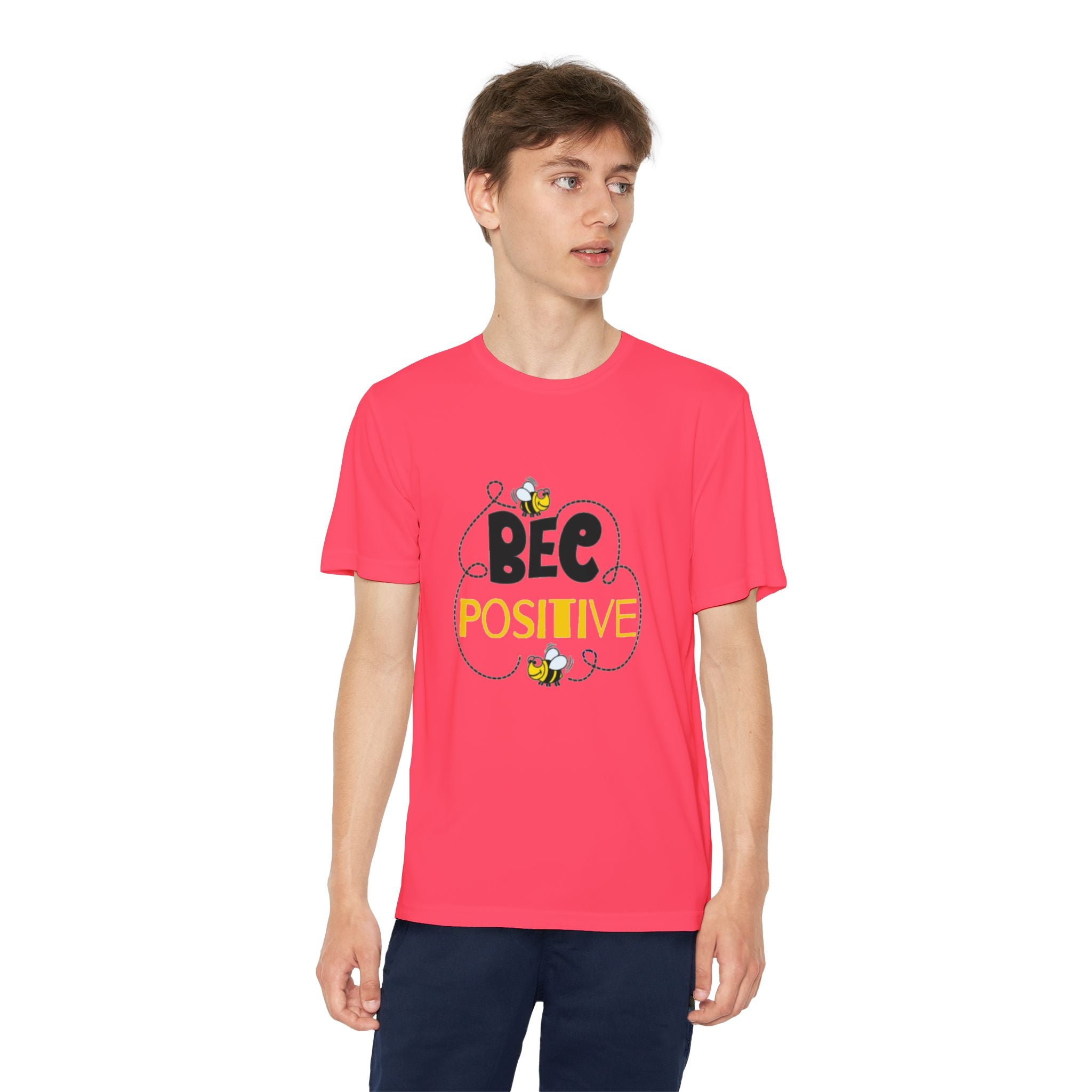 Bee Positive Youth Short Sleeve Competitor T-Shirt