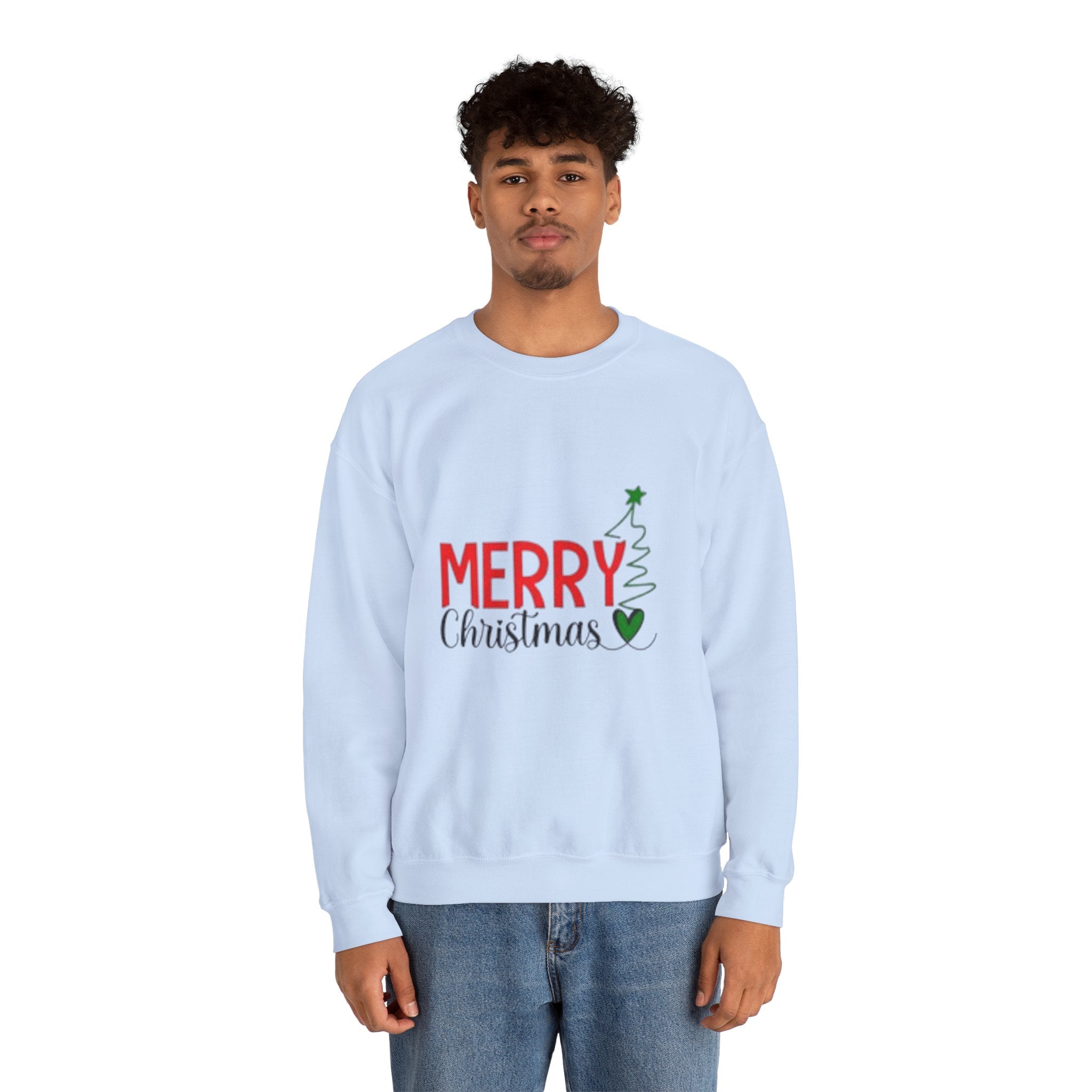 Merry Christmas Unisex Heavy Blend™ Crewneck Sweatshirt