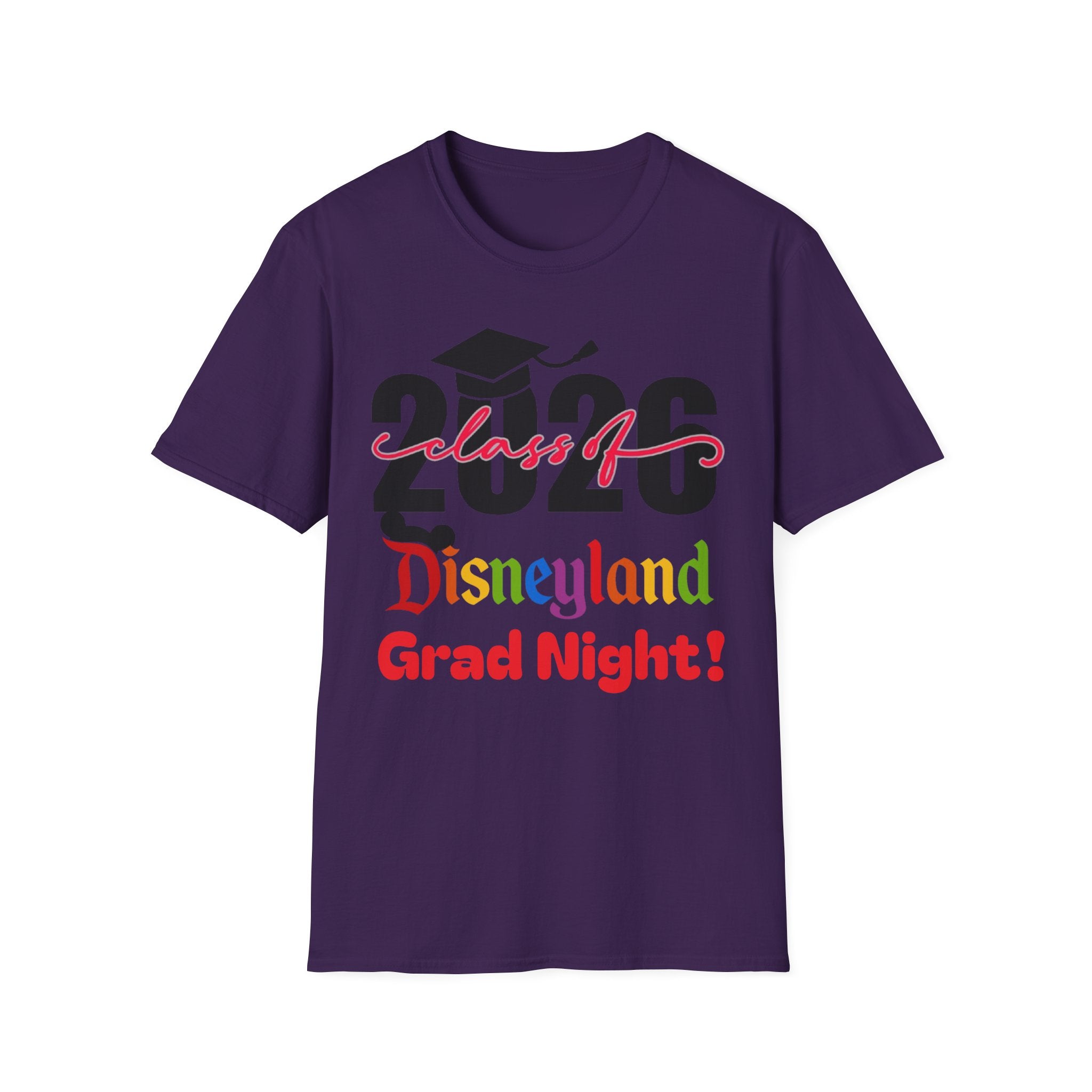 Class of 2026 Disneyland Grad Night T-Shirt