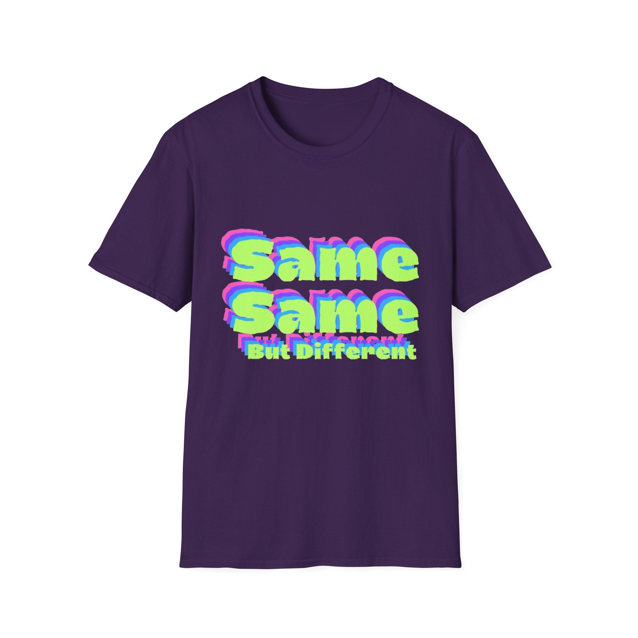 Same Same But Different, Unisex Softstyle T-Shirt