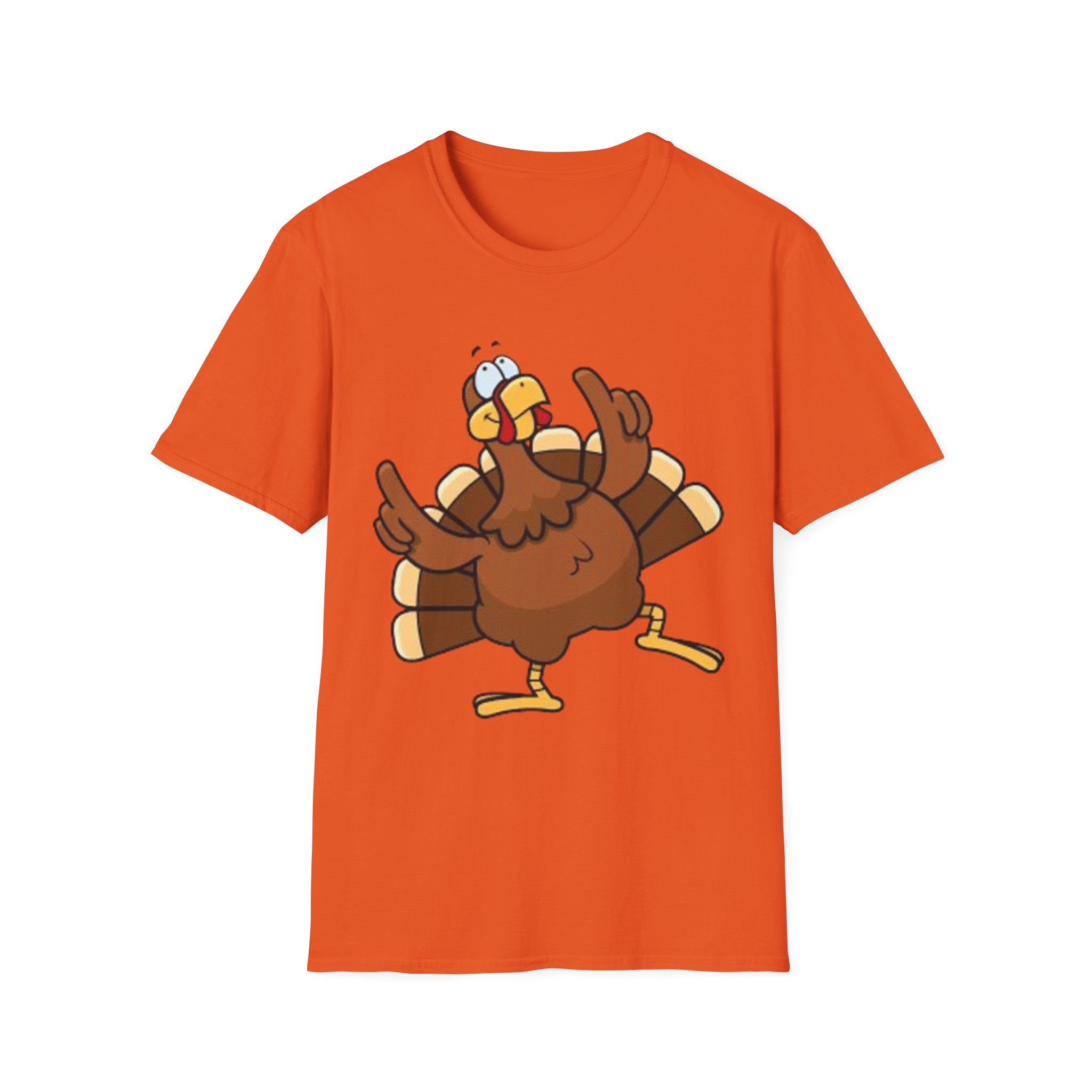 Thanksgiving Turkey Unisex Softstyle T-Shirt