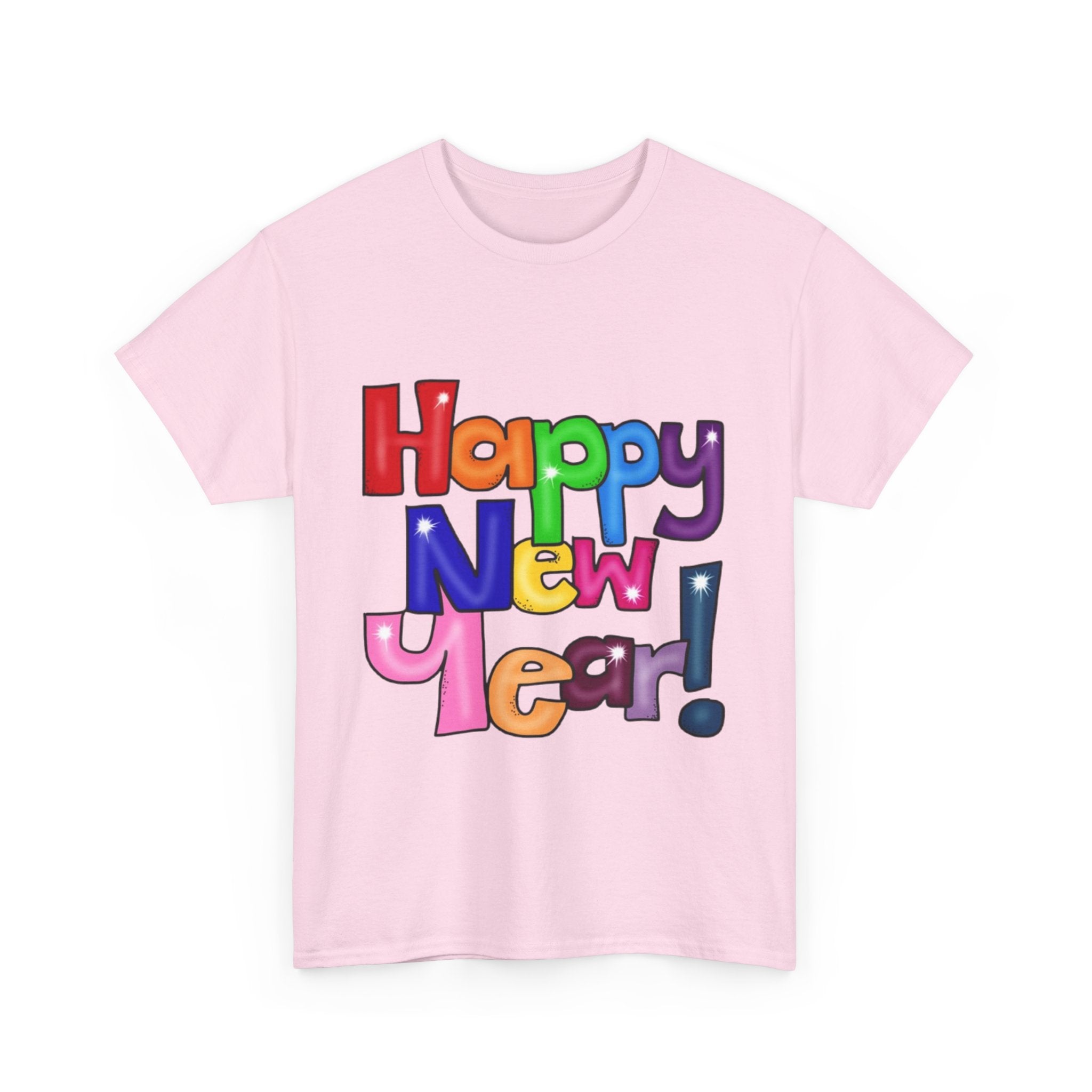 2026 Happy New Year 2026 DOUBLE SIDED Unisex Heavy Cotton T-Shirt