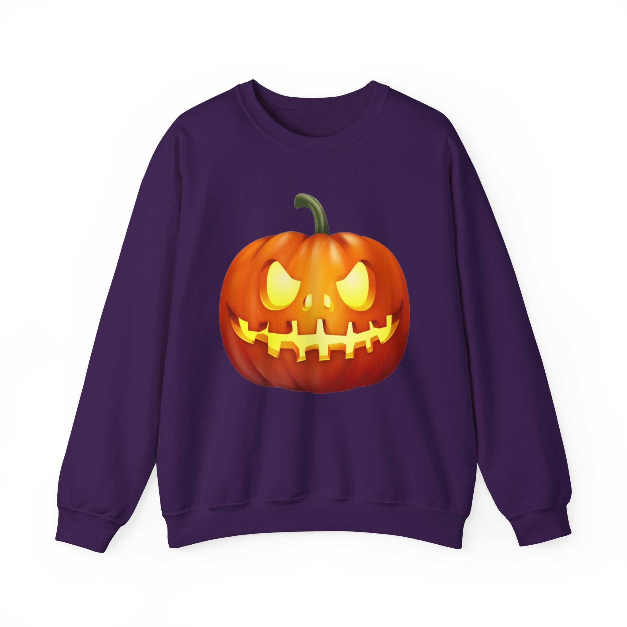 Halloween Pumpkin Unisex Heavy Blend™ Crewneck Sweatshirt
