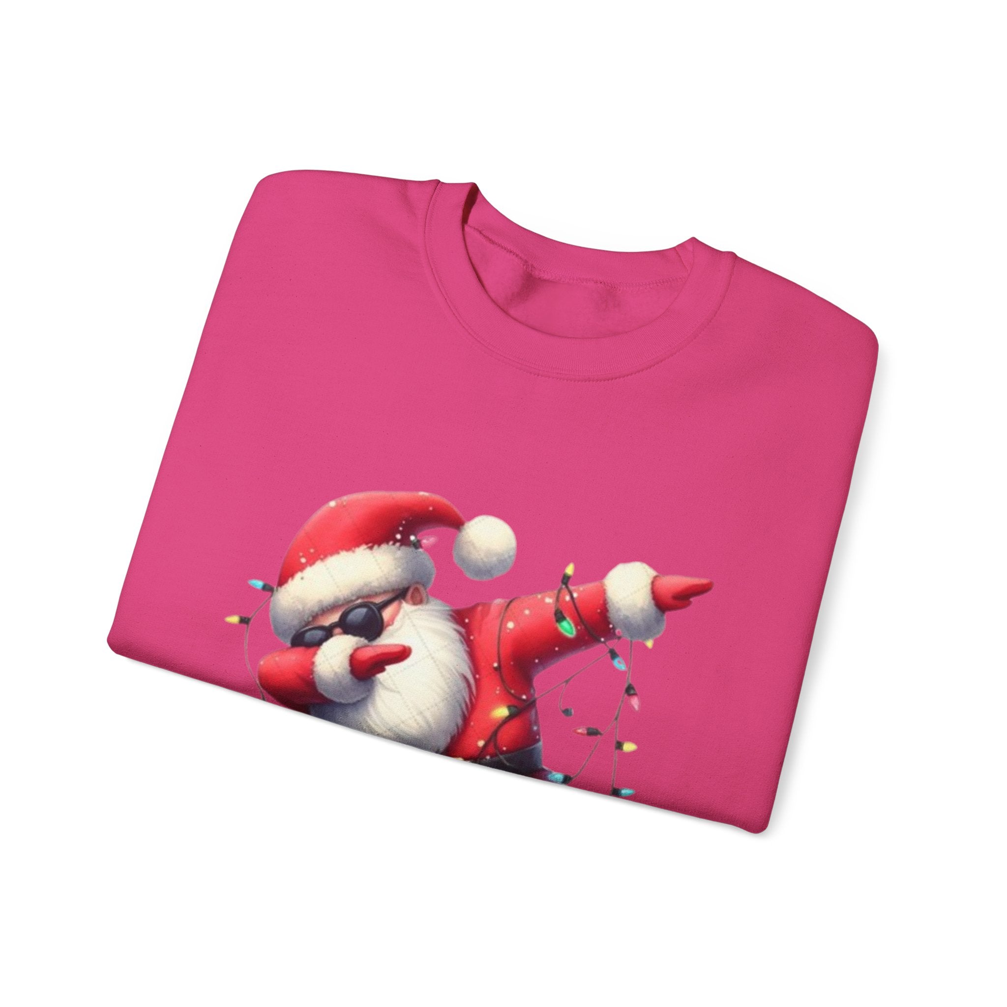 Santa Dabbing Unisex Heavy Blend™ Crewneck Sweatshirt