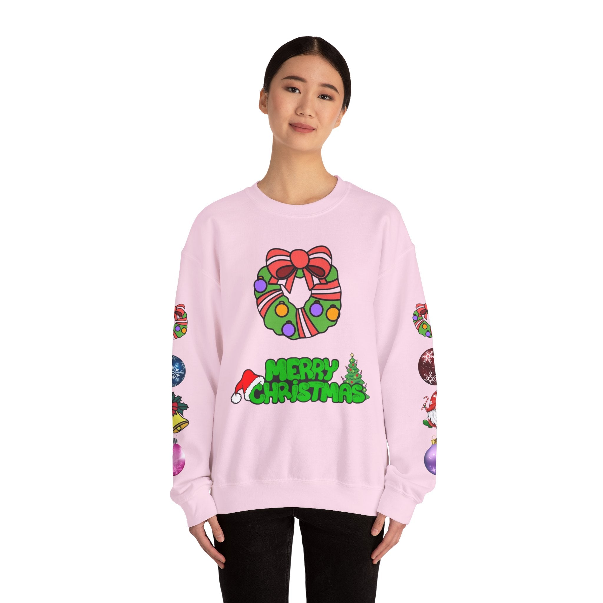 Festive Not-So-Ugly Christmas Unisex Heavy Blend™ Crewneck Sweatshirt