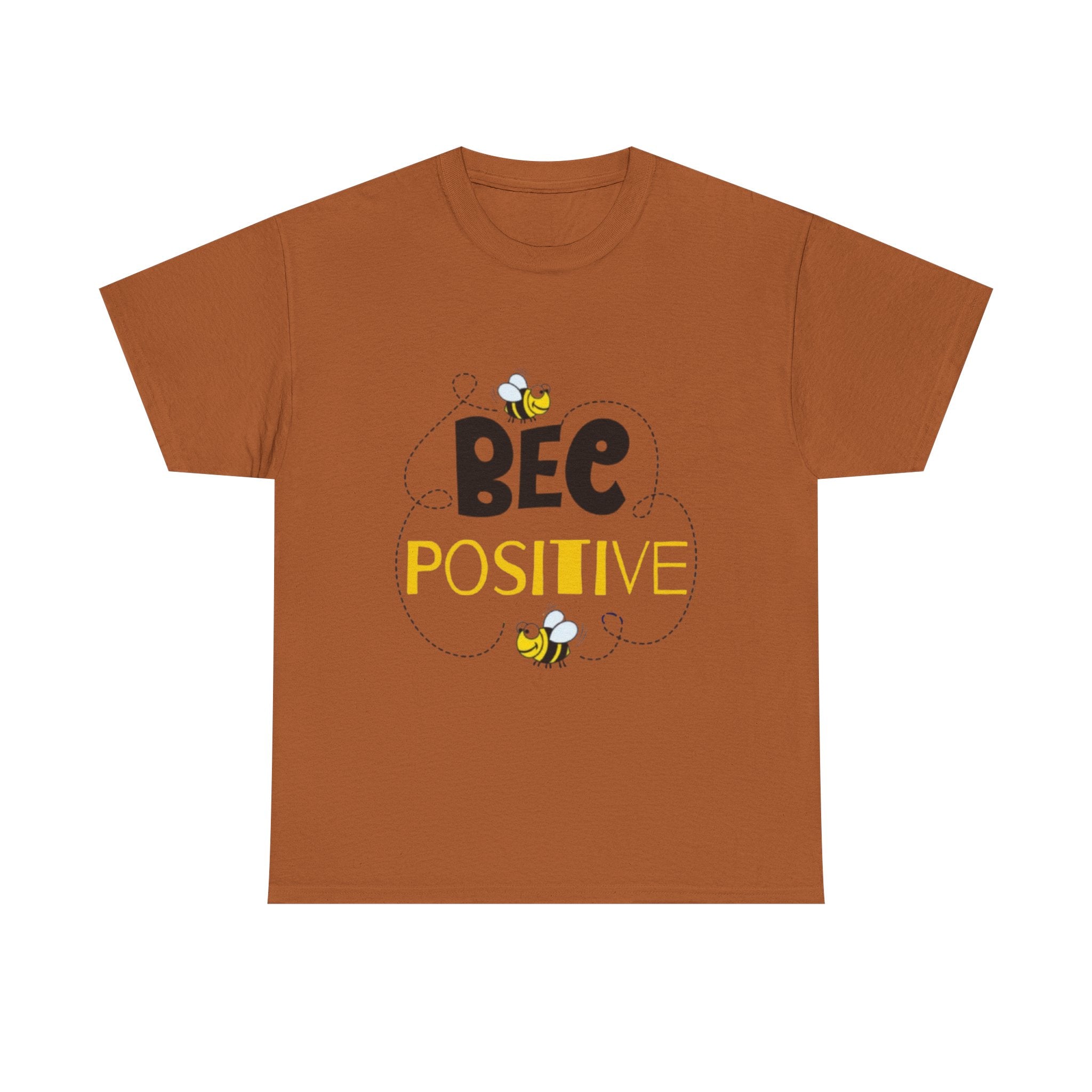 Bee Positive Unisex Heavy Cotton T-Shirt