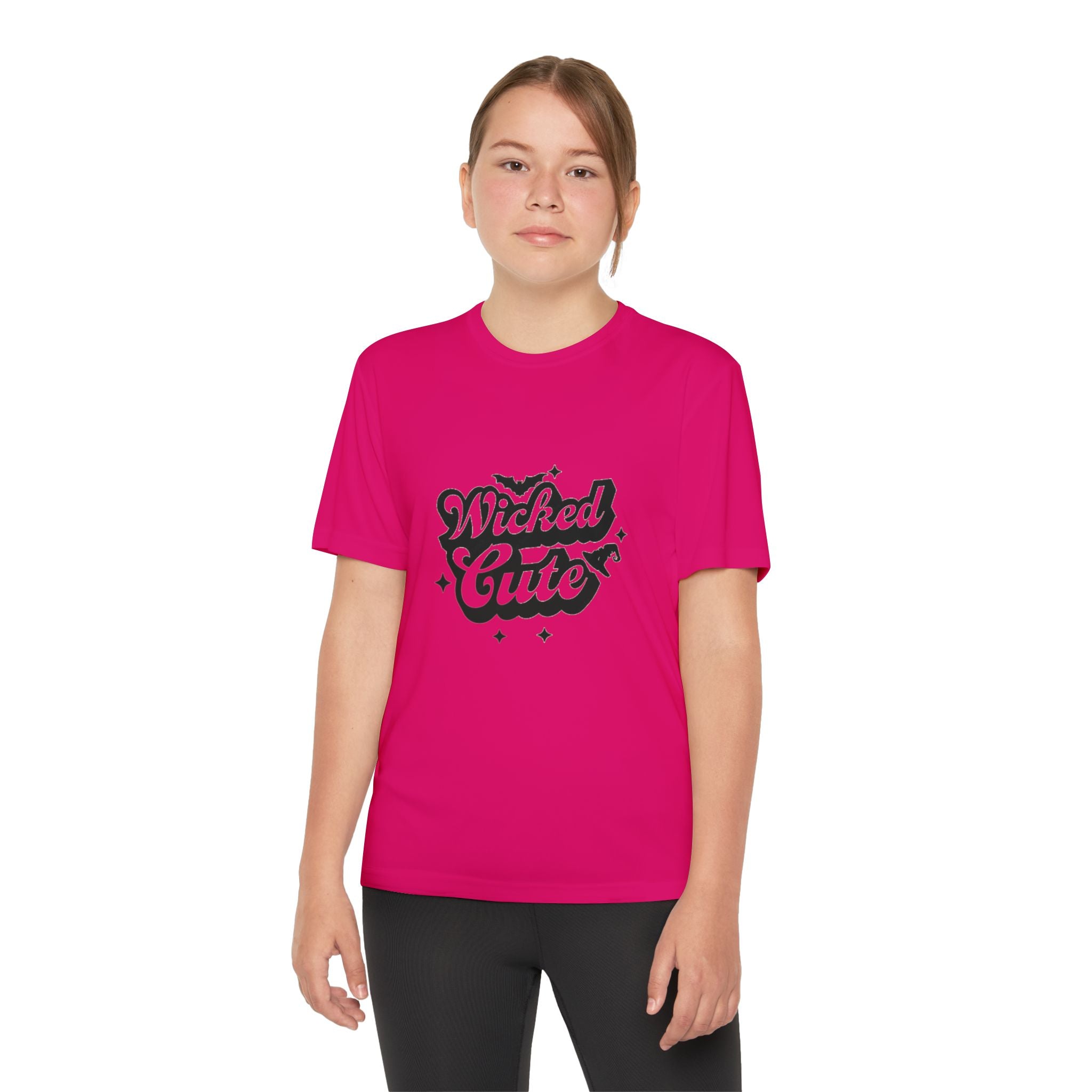 Wicked Cute Youth Competitor Short Sleeve T-Shirt
