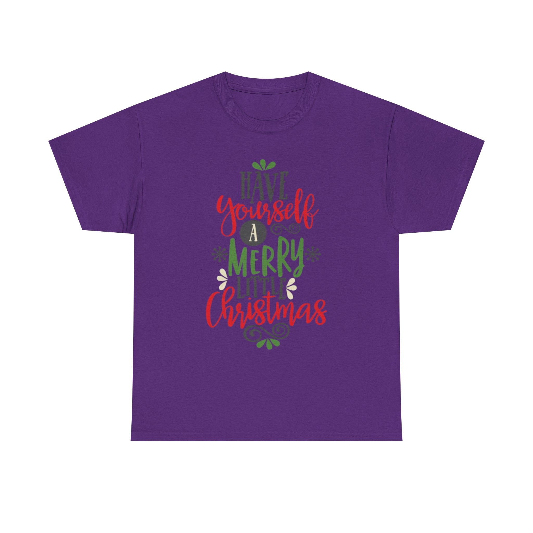 Have Yourself a Merry Little Christmas Unisex Heavy Cotton T-Shirt
