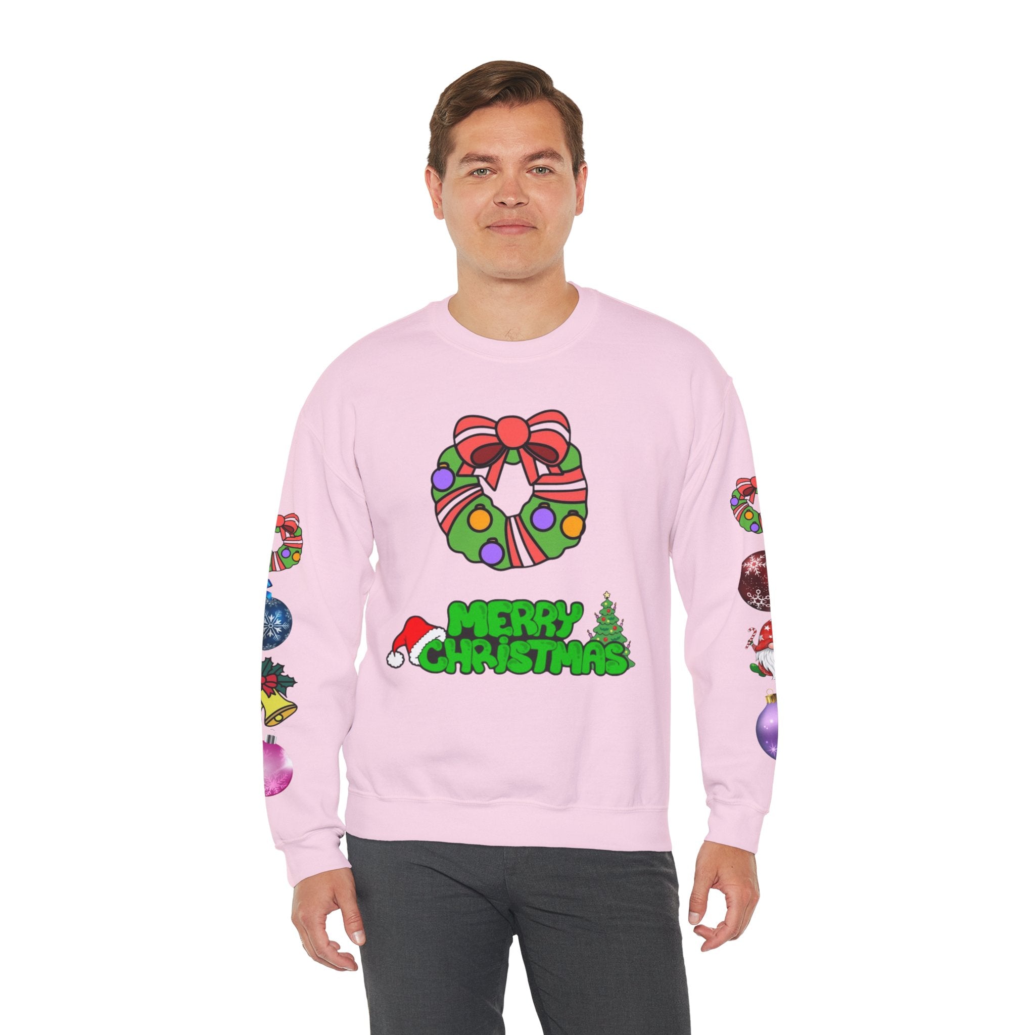 Festive Not-So-Ugly Christmas Unisex Heavy Blend™ Crewneck Sweatshirt