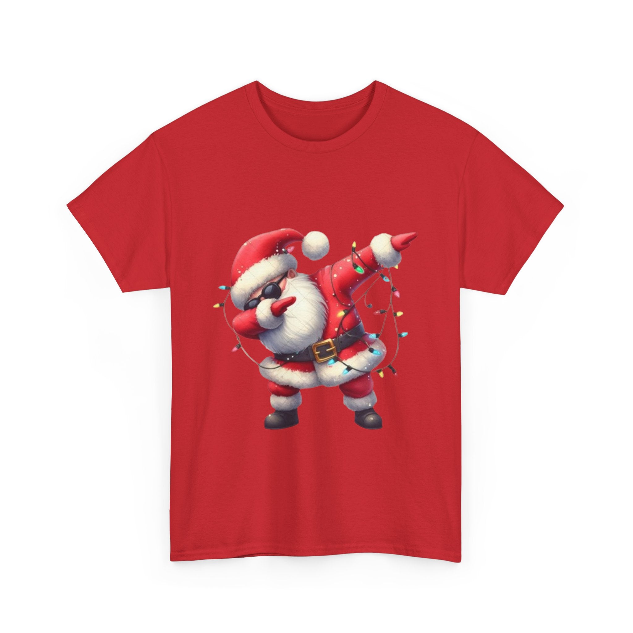 Dabbing Santa Unisex Heavy Cotton T-Shirt