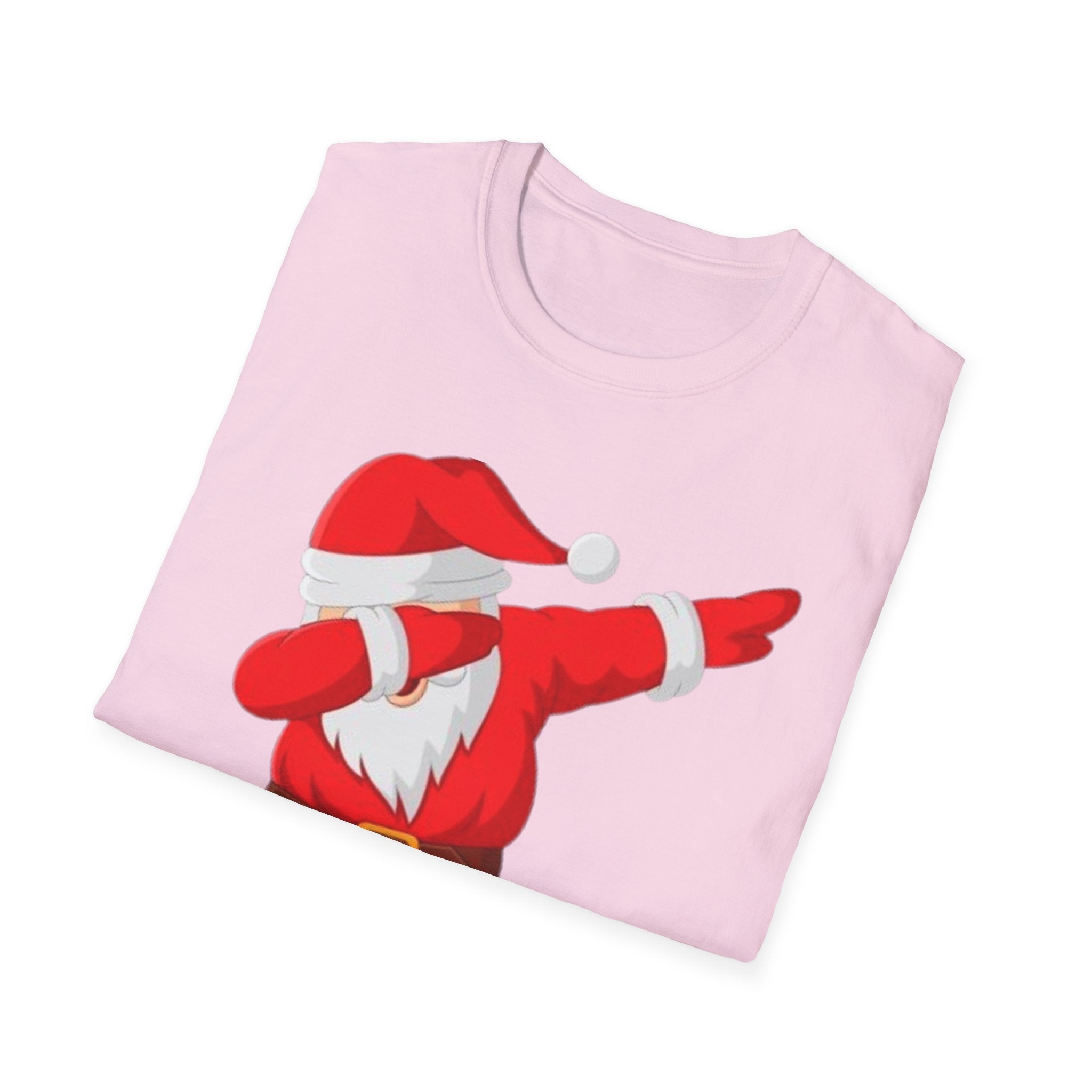 Dabbing Santa Unisex Softstyle T-Shirt
