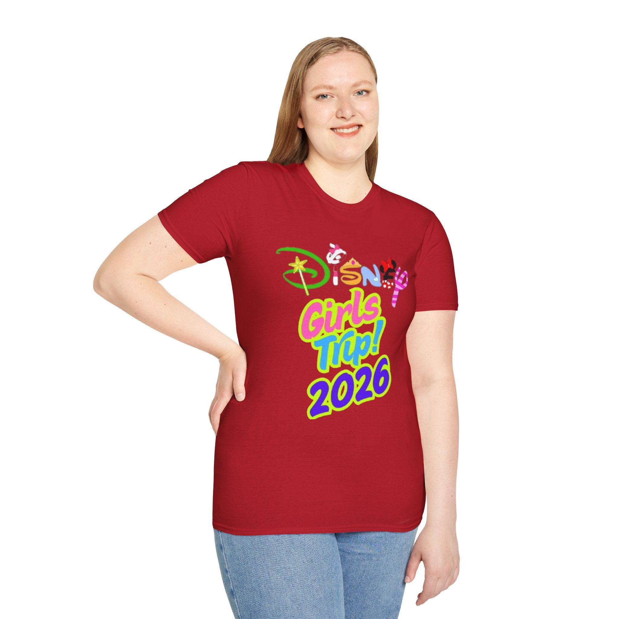 Disney Girls Trip 2026 Unisex Softstyle T-Shirt