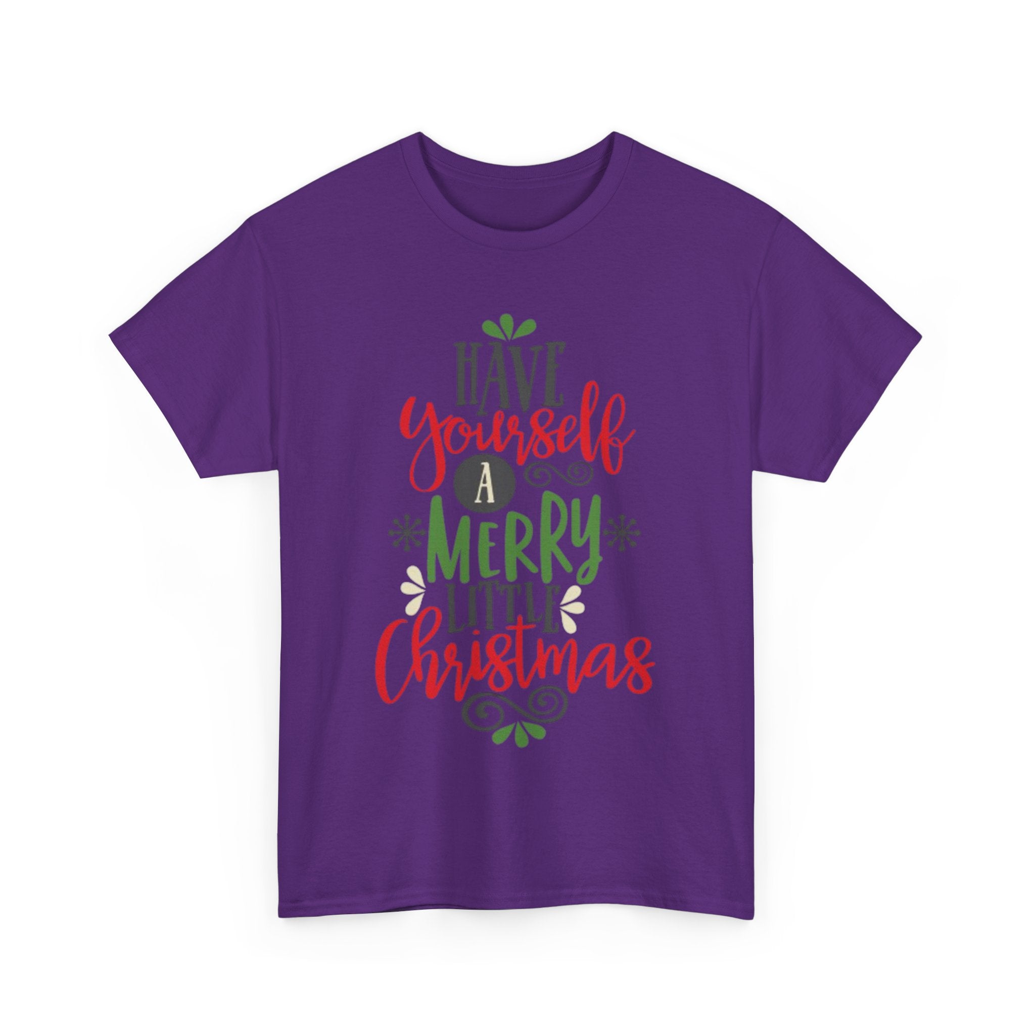 Have Yourself a Merry Little Christmas Unisex Heavy Cotton T-Shirt
