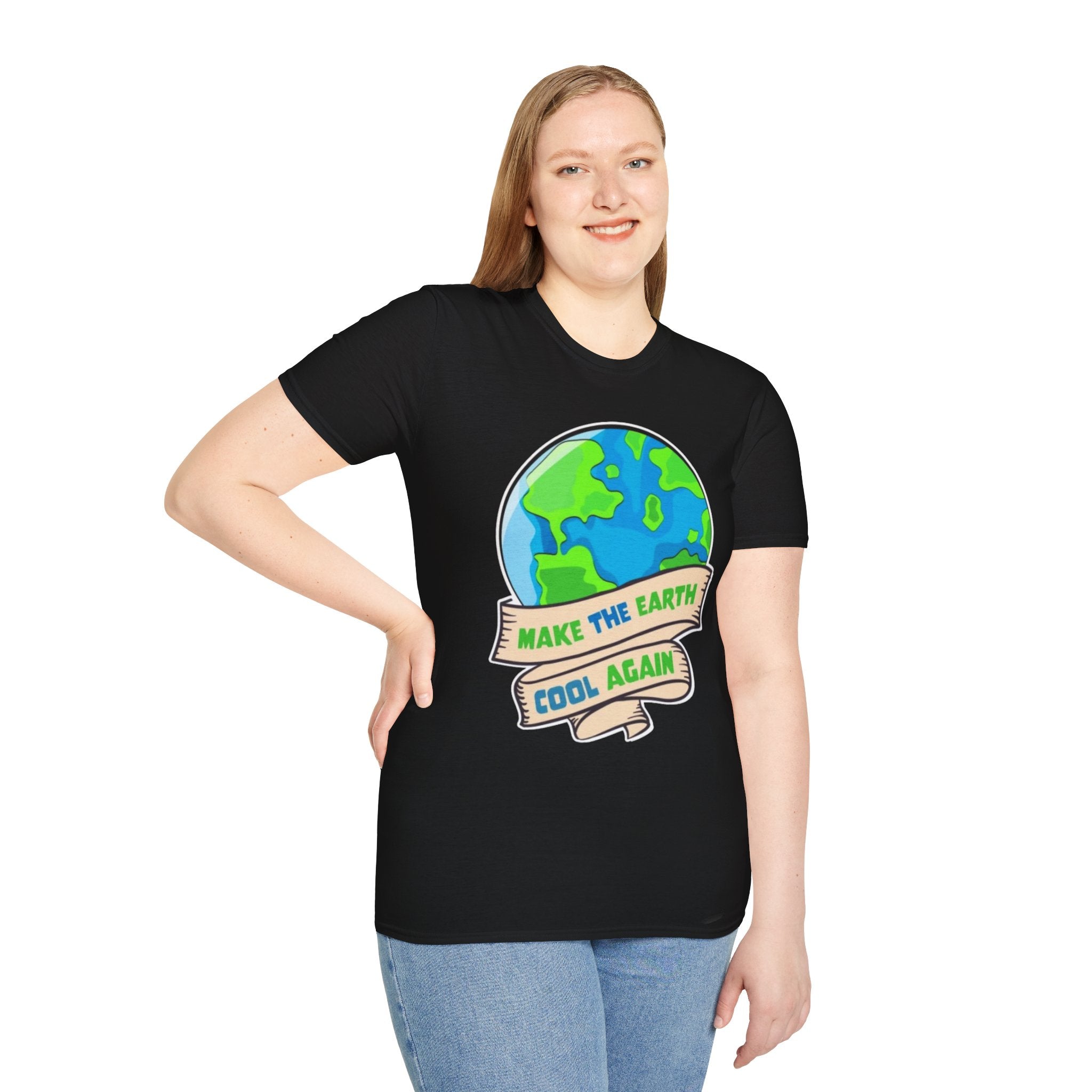 Make The Earth Cool Again Unisex Softstyle T-Shirt
